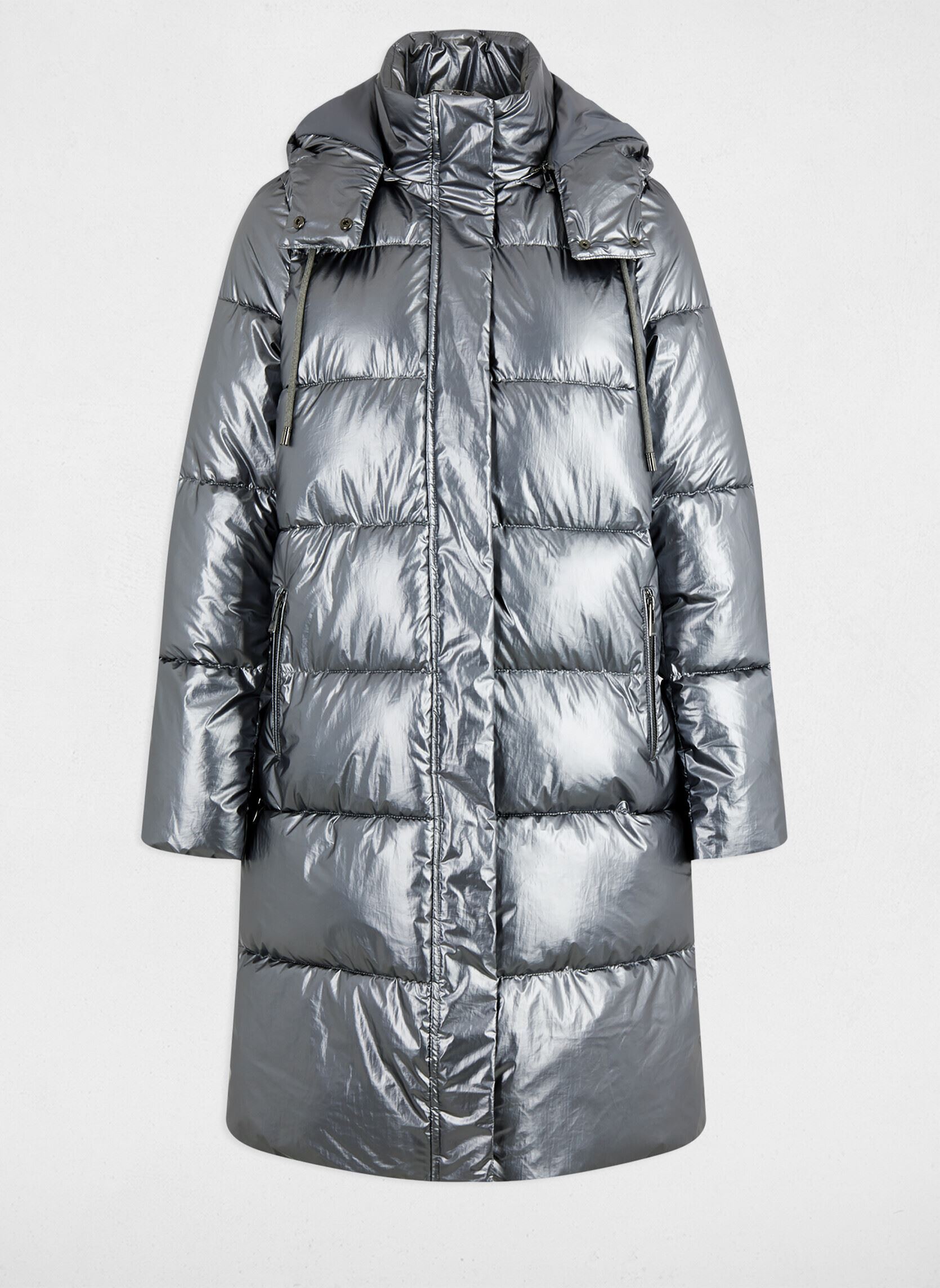 Daunenjacken 252-GDONA damen silber Morgan Daunenjacken 252-GDONA damen silber ARGENTE