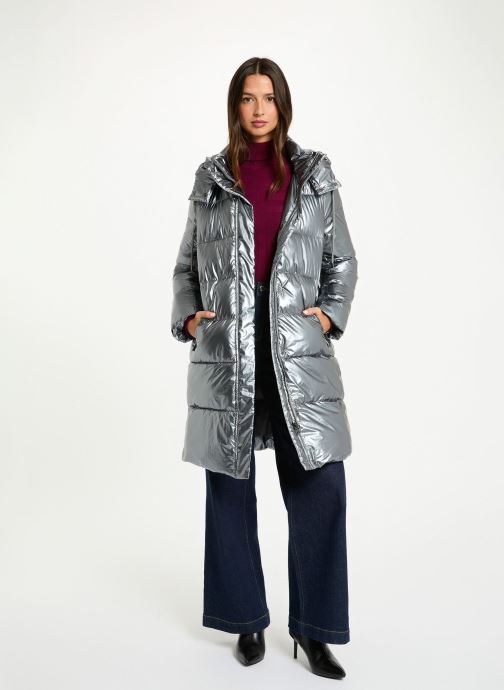 Morgan Doudounes 252-GDONA femme argent