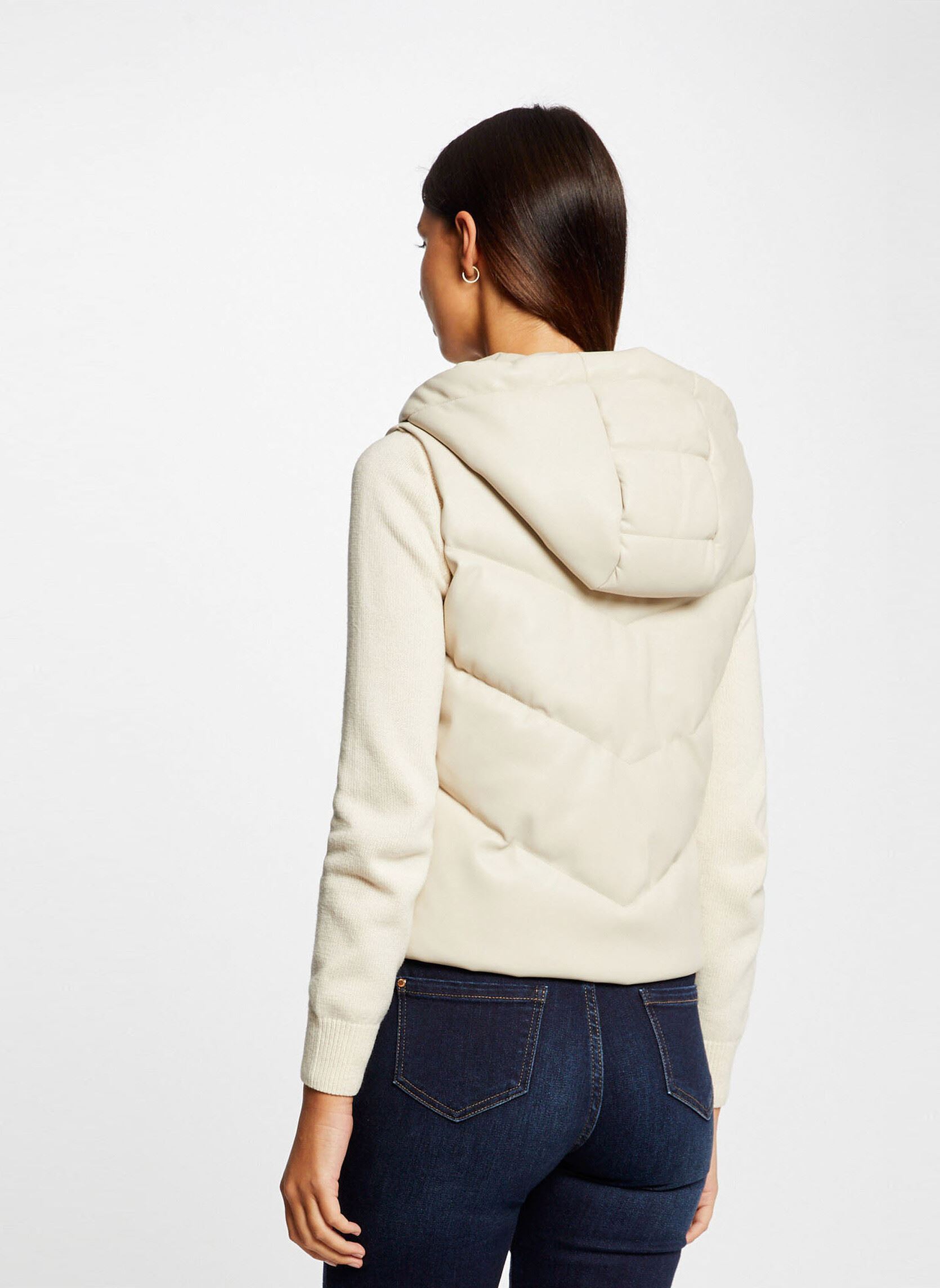 Doudounes sans manches 232-GSOLO femme blanc Morgan Doudounes sans manches 232-GSOLO femme blanc IVOIRE