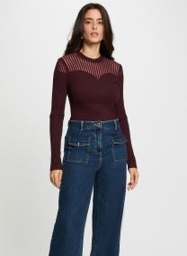 Pulls 252-MAMDO femme violet Morgan Pulls 252-MAMDO femme violet PRUNE M