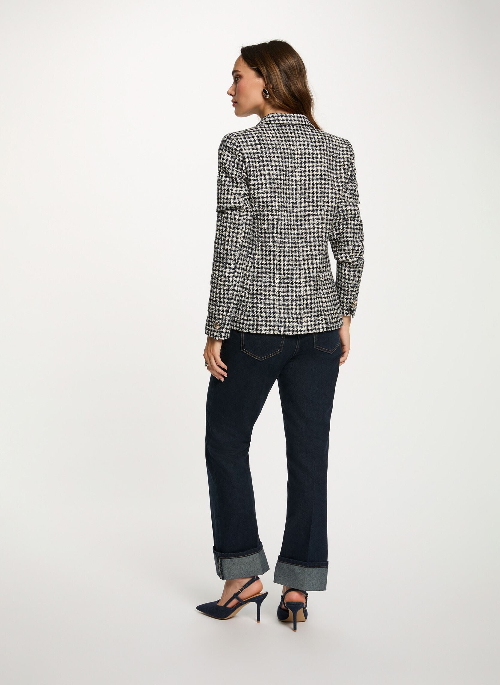 Blazer 252-VJEAN.F dames meerkleurig Morgan Blazer 252-VJEAN.F dames meerkleurig MULTICO