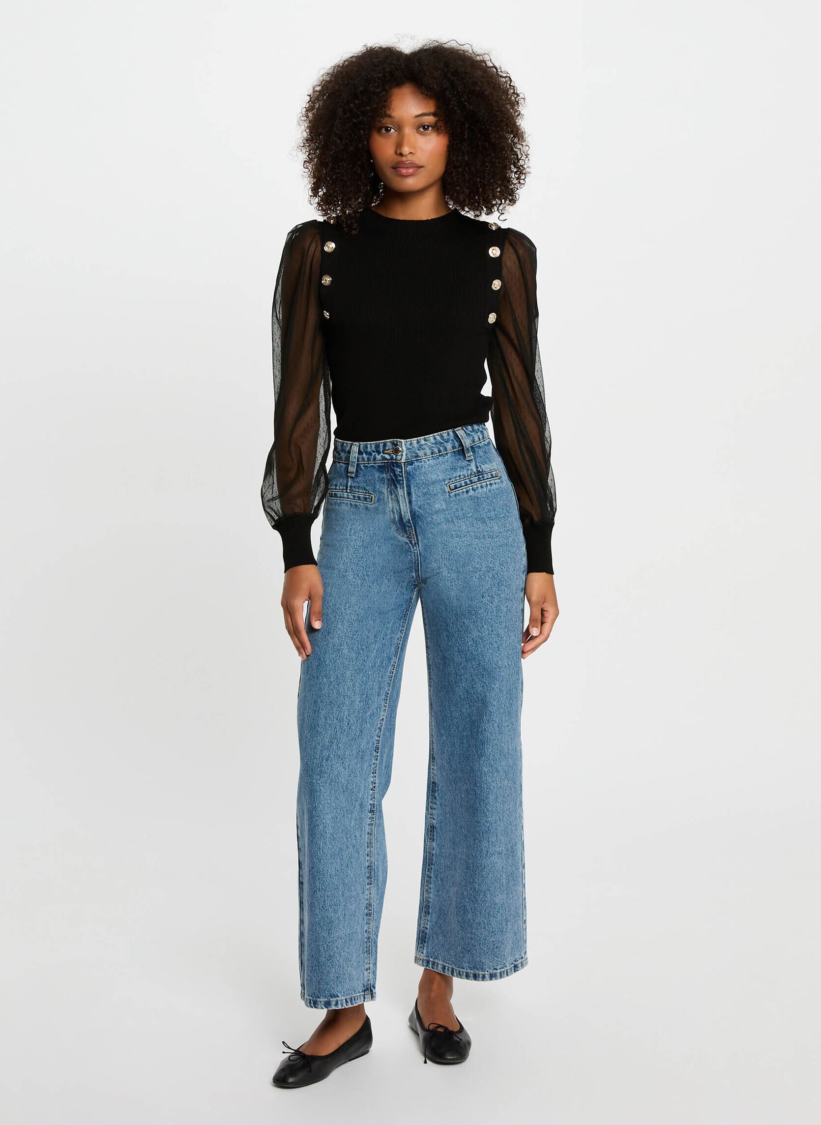 Pulls 252-MALIA femme noir Morgan Pulls 252-MALIA femme noir NOIR M