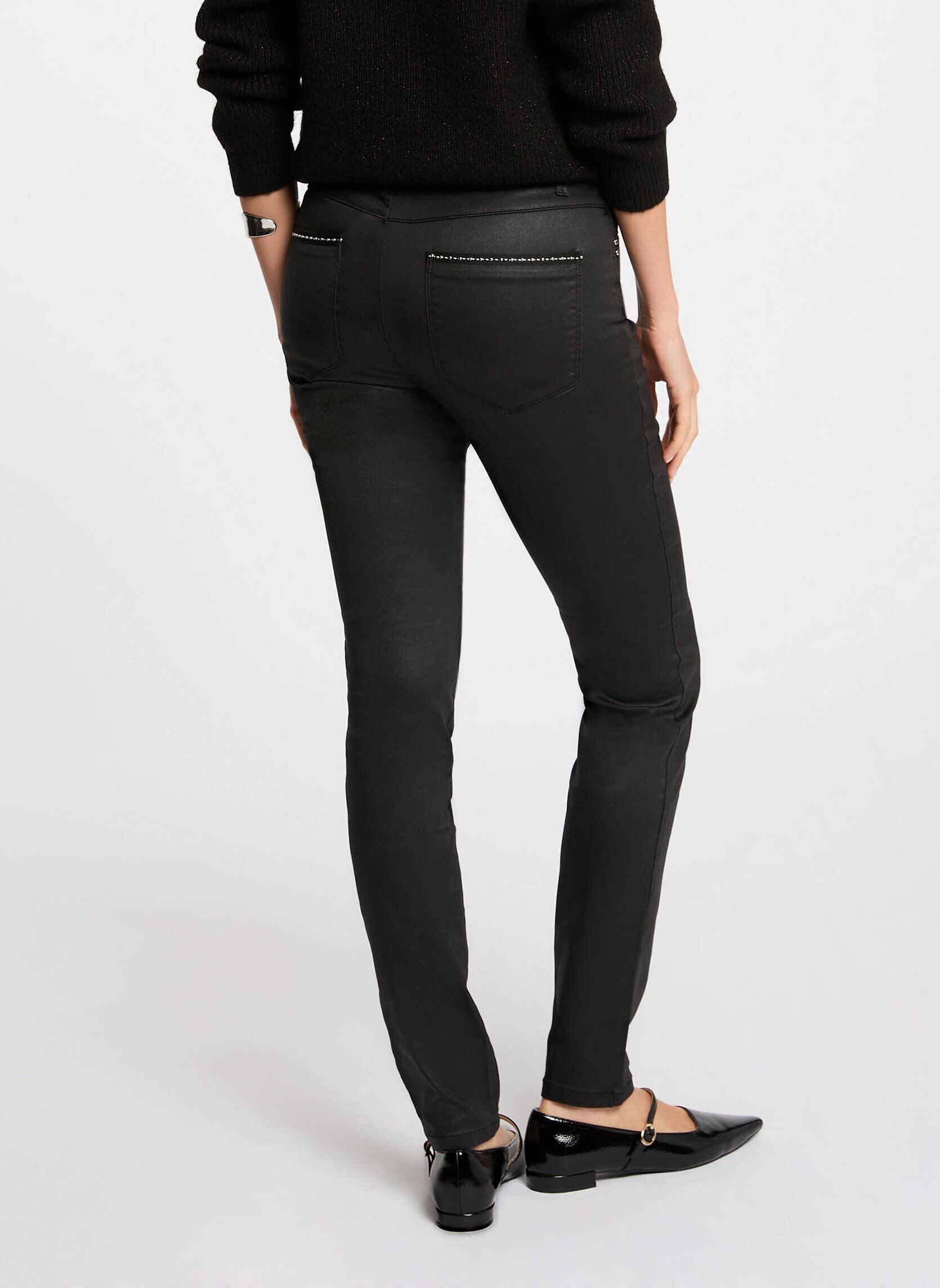 Slim Fit und Skinny Jeans 252-PALAO damen schwarz Morgan Slim Fit und Skinny Jeans 252-PALAO damen schwarz NOIR M