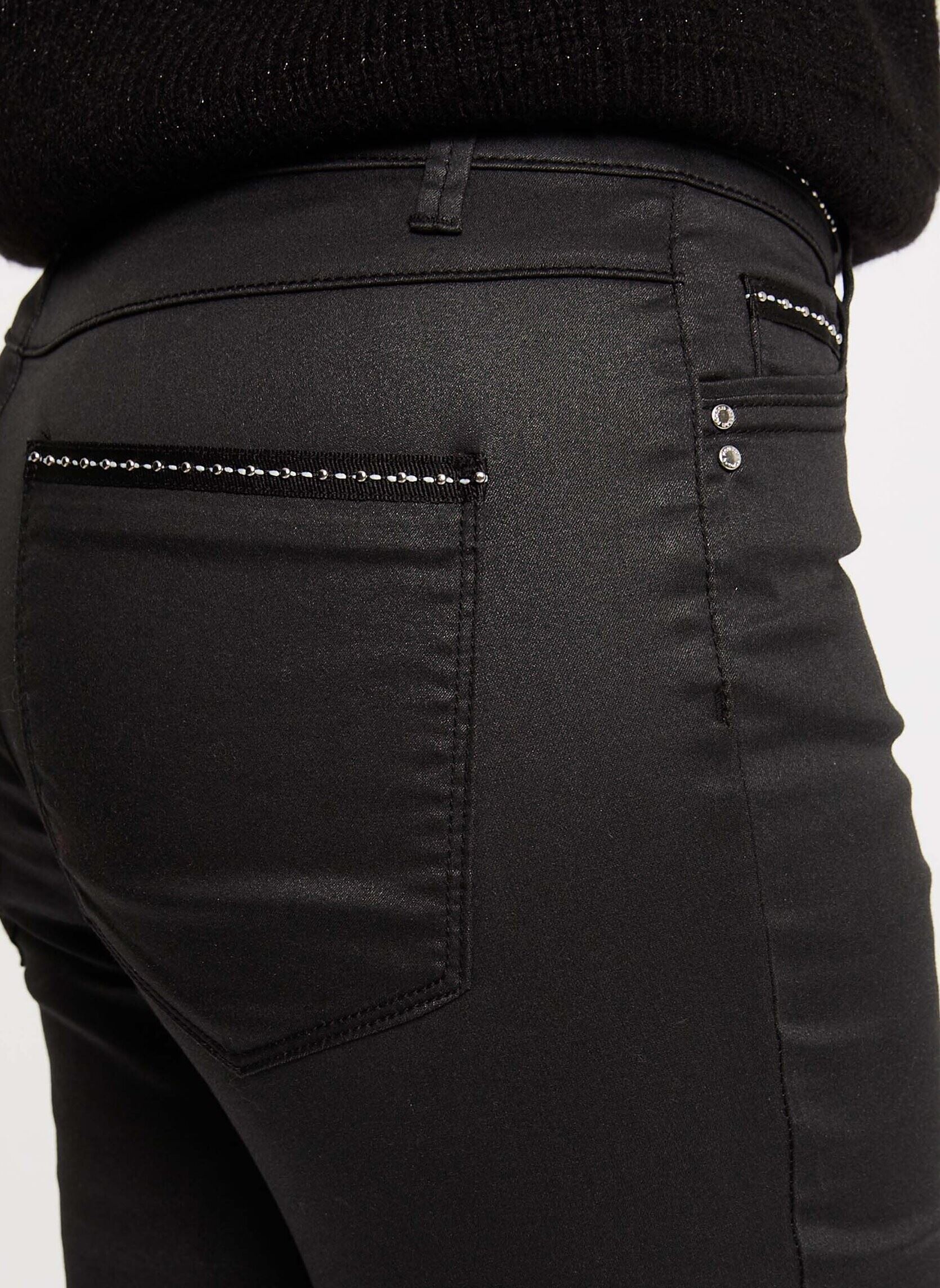 Slim Fit und Skinny Jeans 252-PALAO damen schwarz Morgan Slim Fit und Skinny Jeans 252-PALAO damen schwarz NOIR M