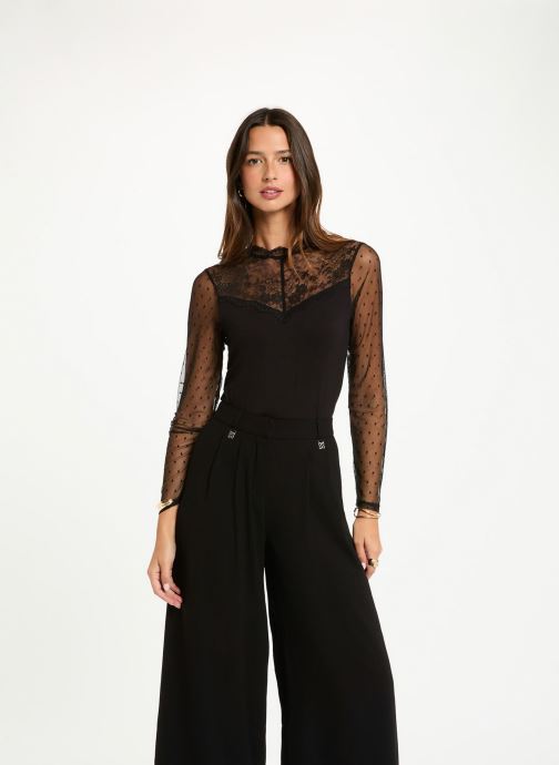 Morgan Tee-shirts 252-TGLOW femme noir