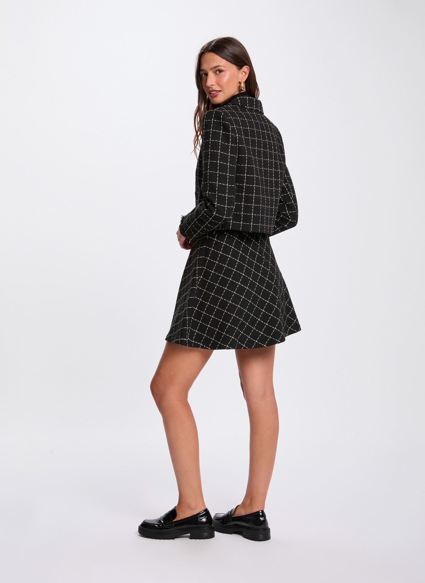 Jupes courtes 242-JILMA femme noir Morgan Jupes courtes 242-JILMA femme noir NOIR