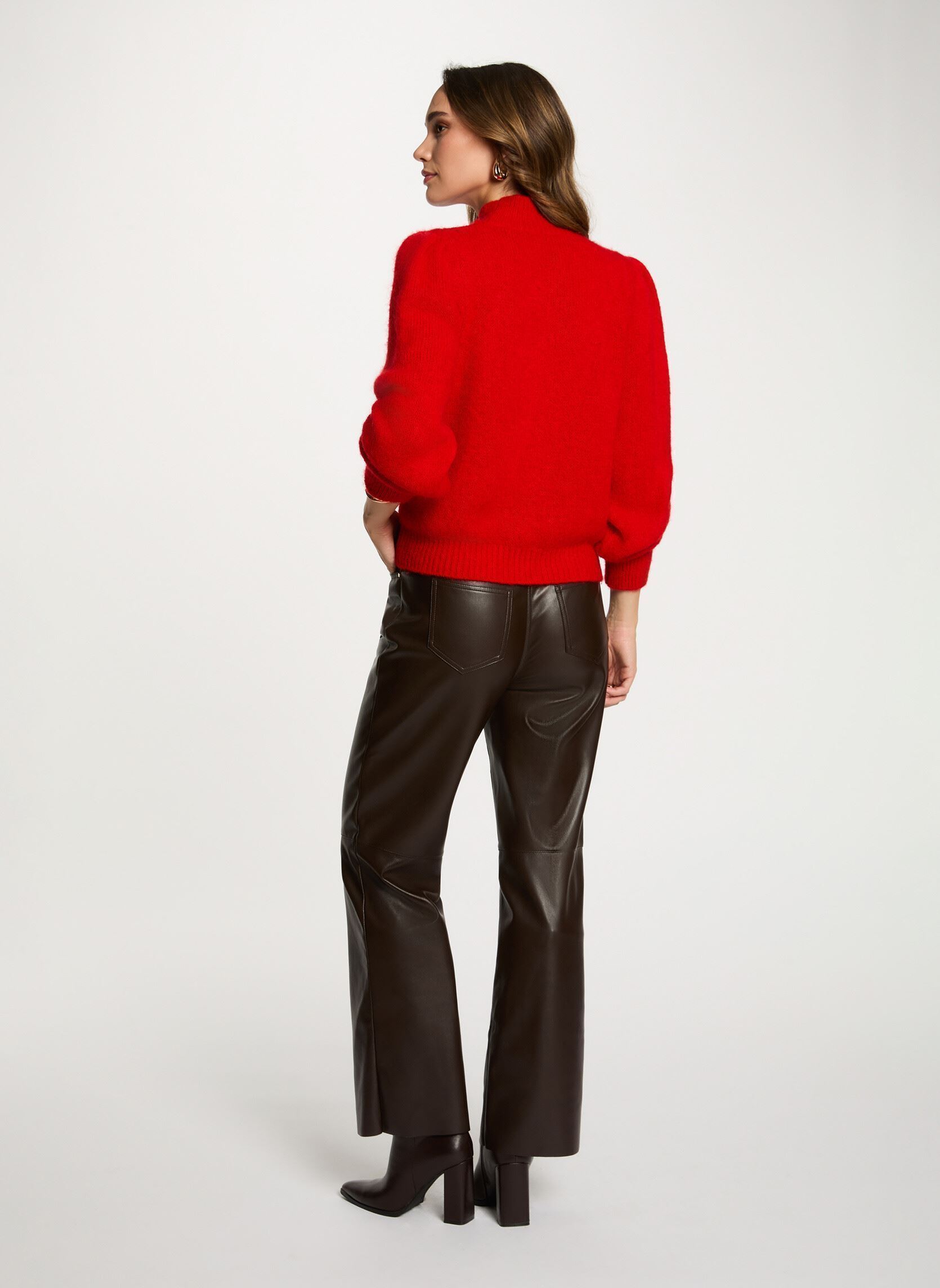 Flared Jeans 252-PEMPER damen braun Morgan Flared Jeans 252-PEMPER damen braun CAFE M