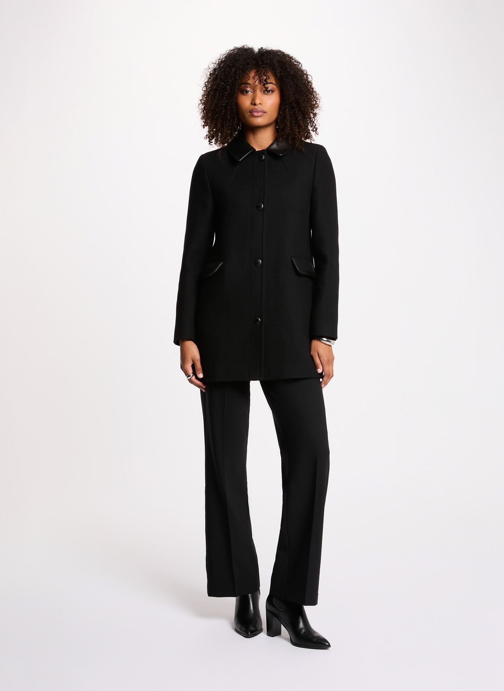 Manteaux 252-GBALI femme noir Morgan Manteaux 252-GBALI femme noir NOIR M