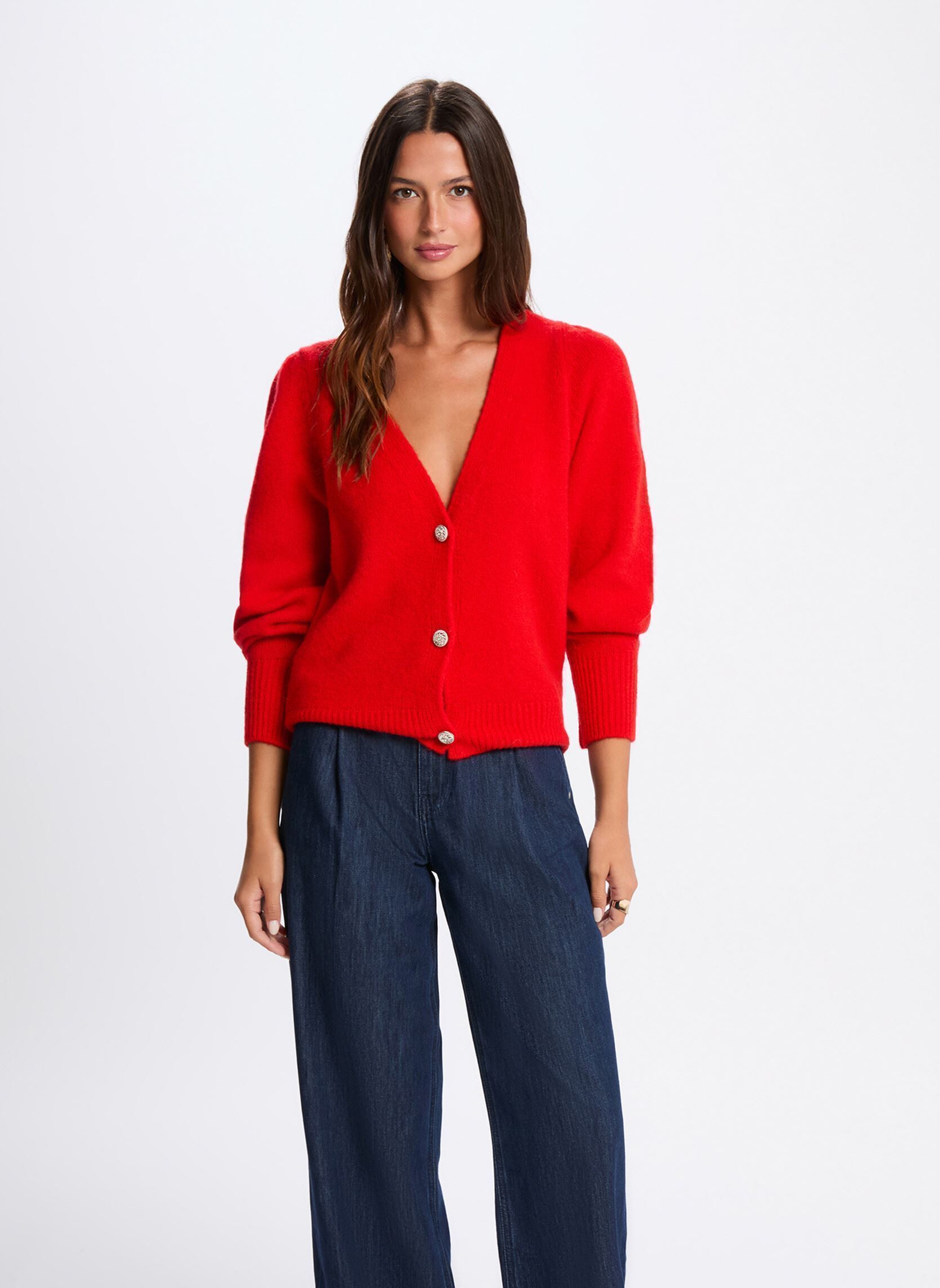 Gilet manches bouffantes femme - vue 4