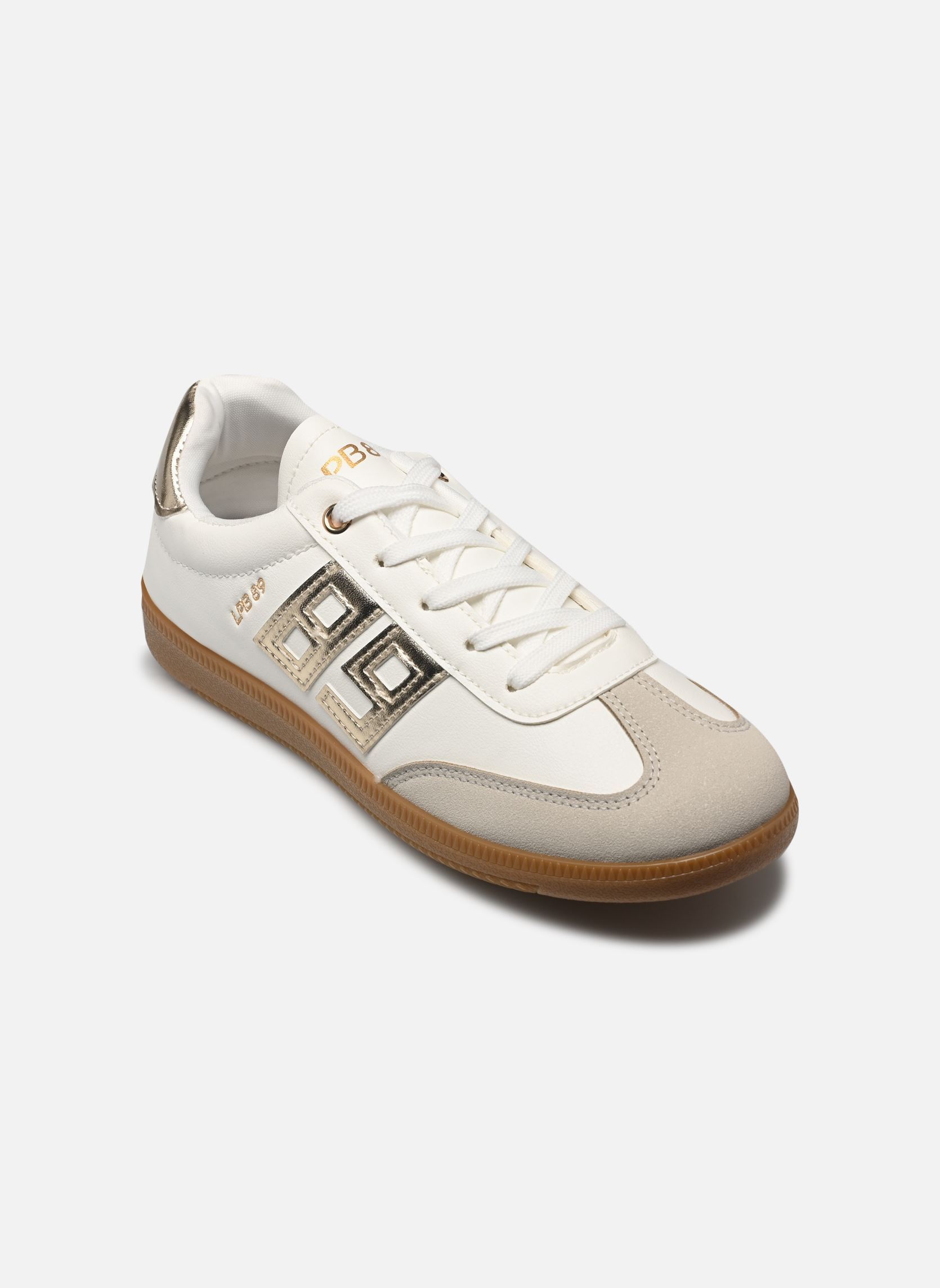 Baskets MARILIS femme blanc LPB -LES PETITES BOMBES Baskets MARILIS femme blanc BLANC / DORE METAL