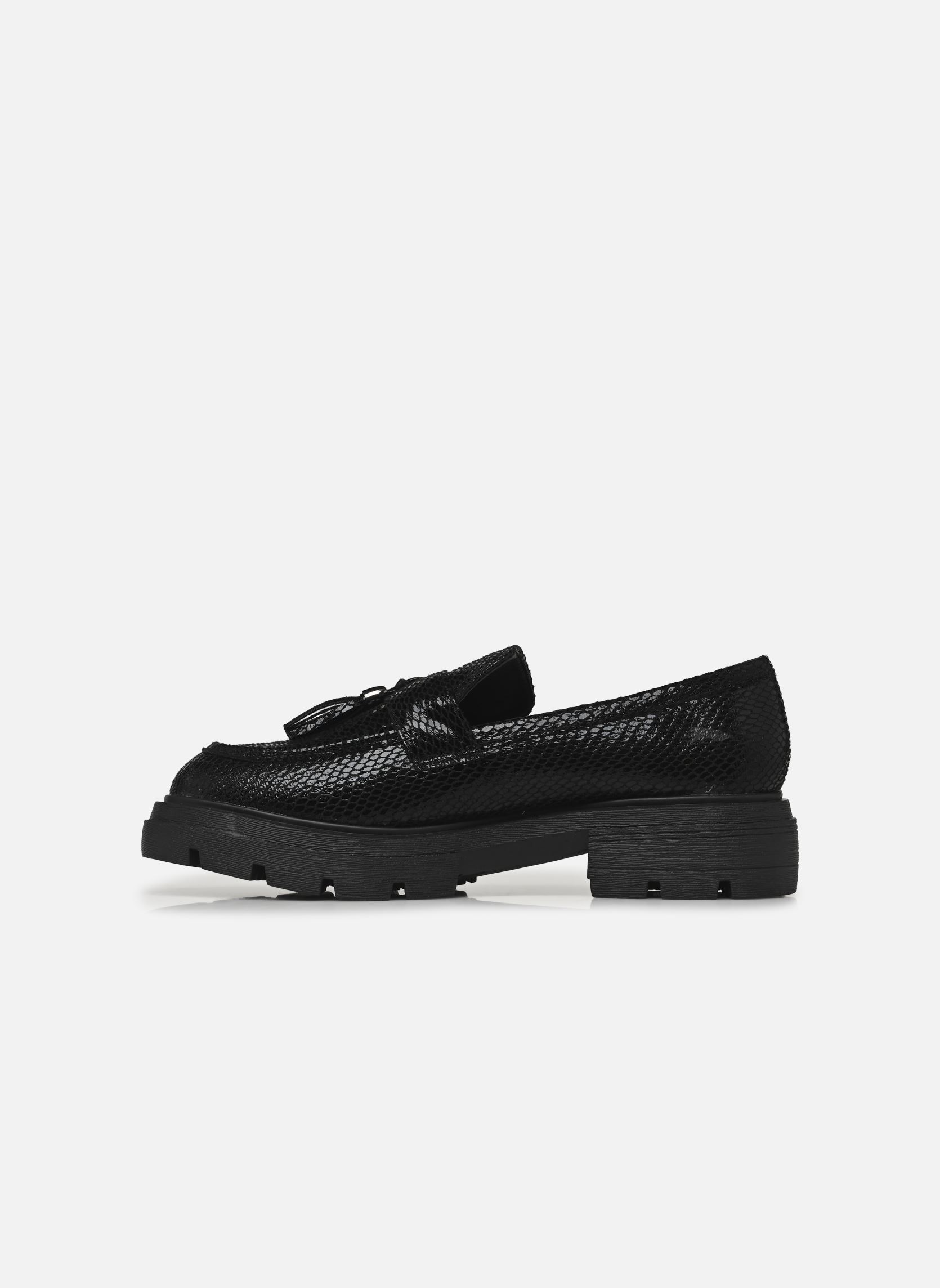 Loafer MONA damen schwarz LPB -LES PETITES BOMBES Loafer MONA damen schwarz Noir snake