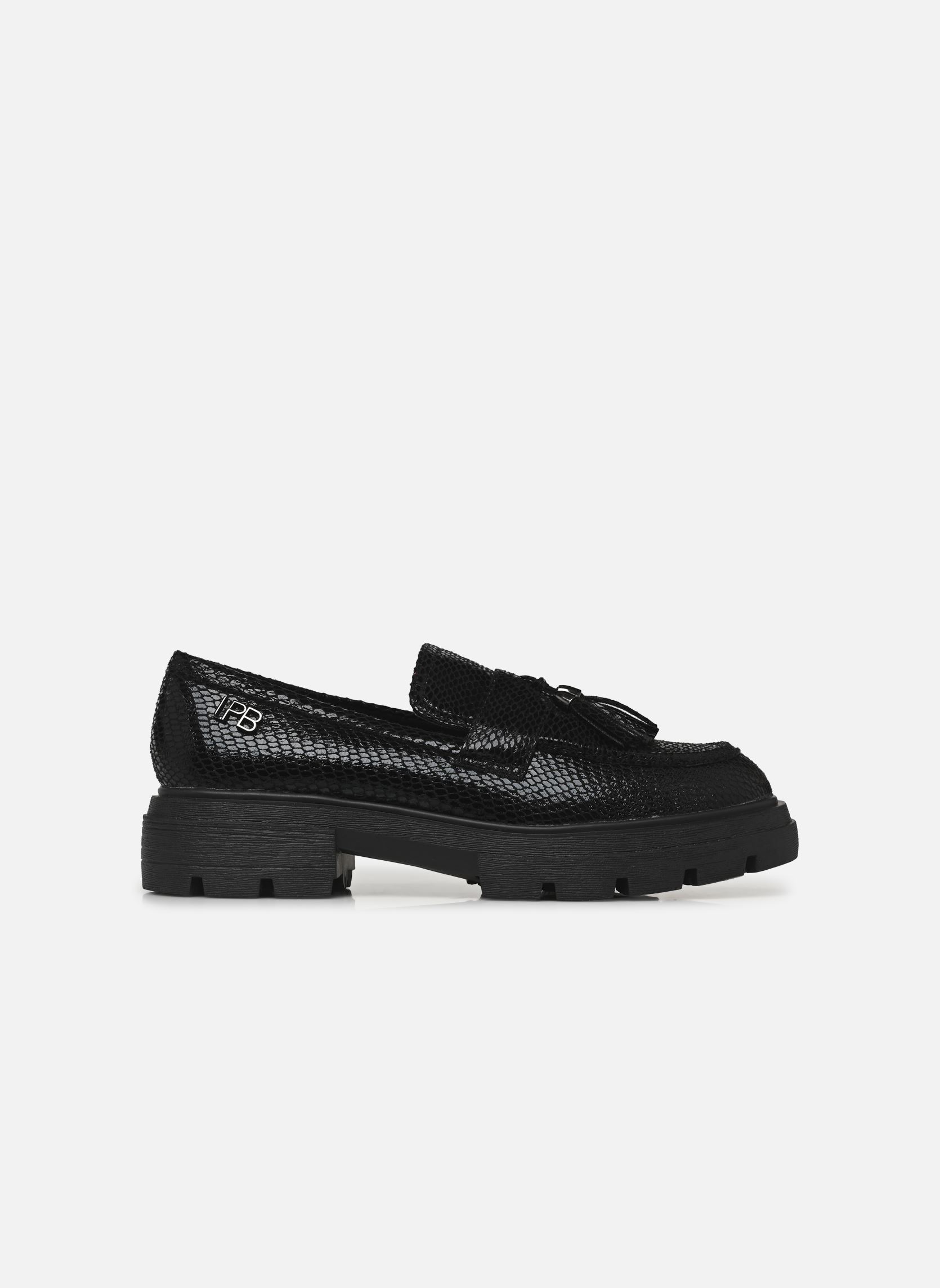 Loafer MONA damen schwarz LPB -LES PETITES BOMBES Loafer MONA damen schwarz Noir snake
