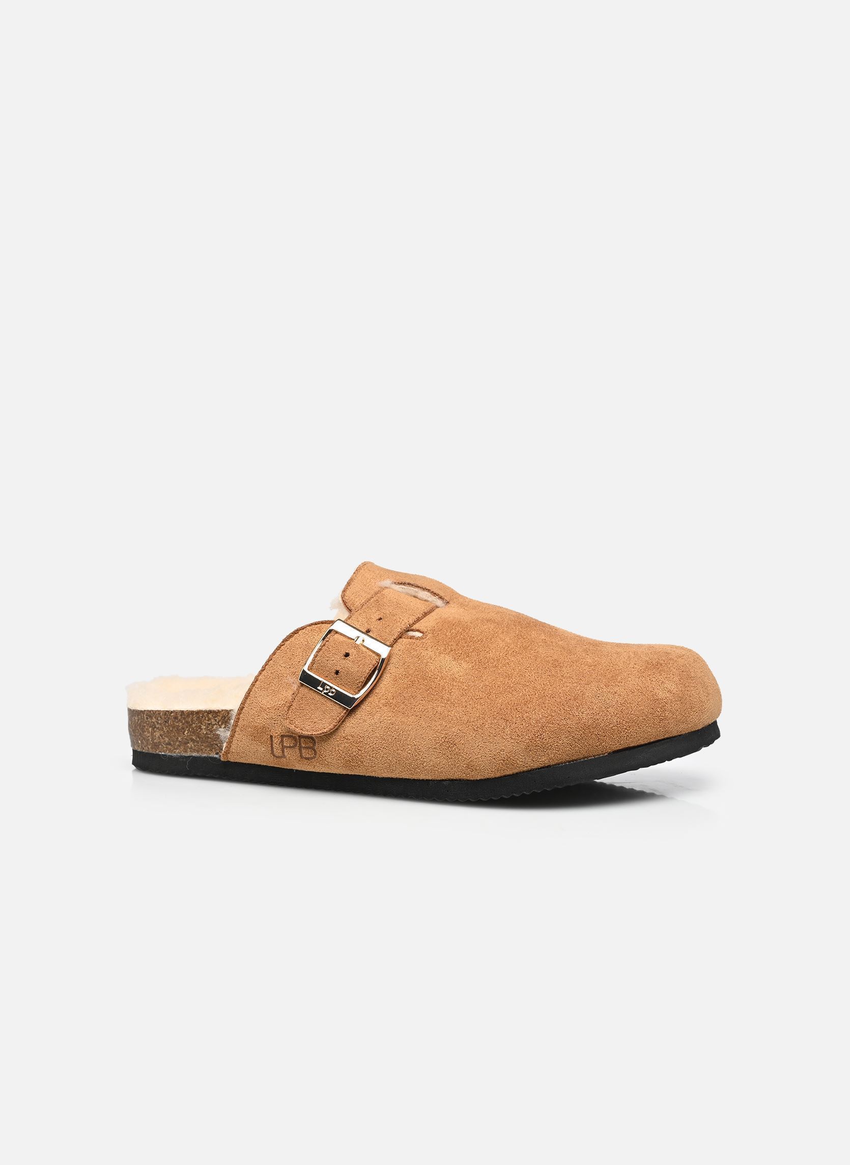 Pantoffels MAREME dames bruin LPB -LES PETITES BOMBES Pantoffels MAREME dames bruin CAMEL SUEDINE