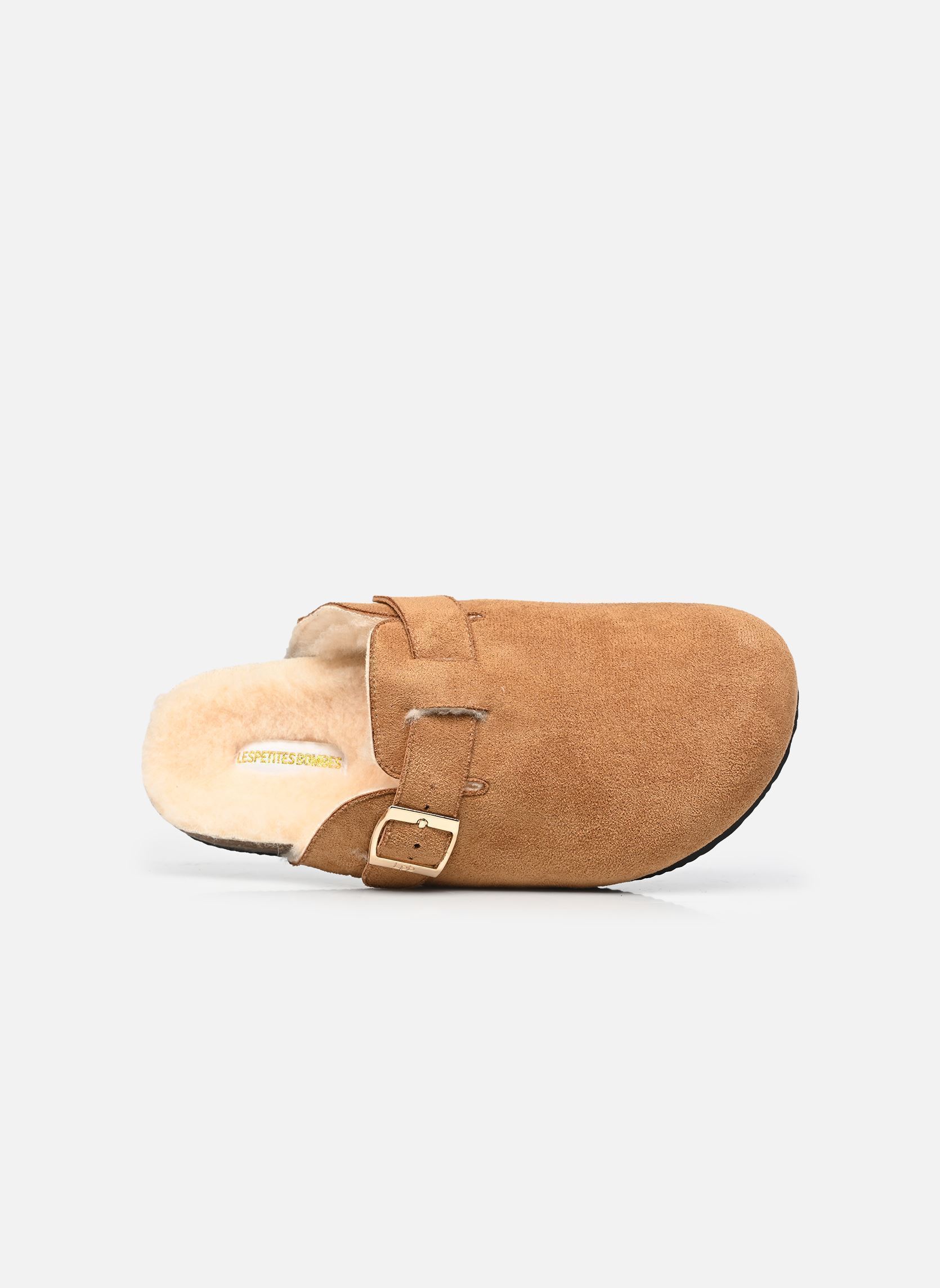 Pantoffels MAREME dames bruin LPB -LES PETITES BOMBES Pantoffels MAREME dames bruin CAMEL SUEDINE