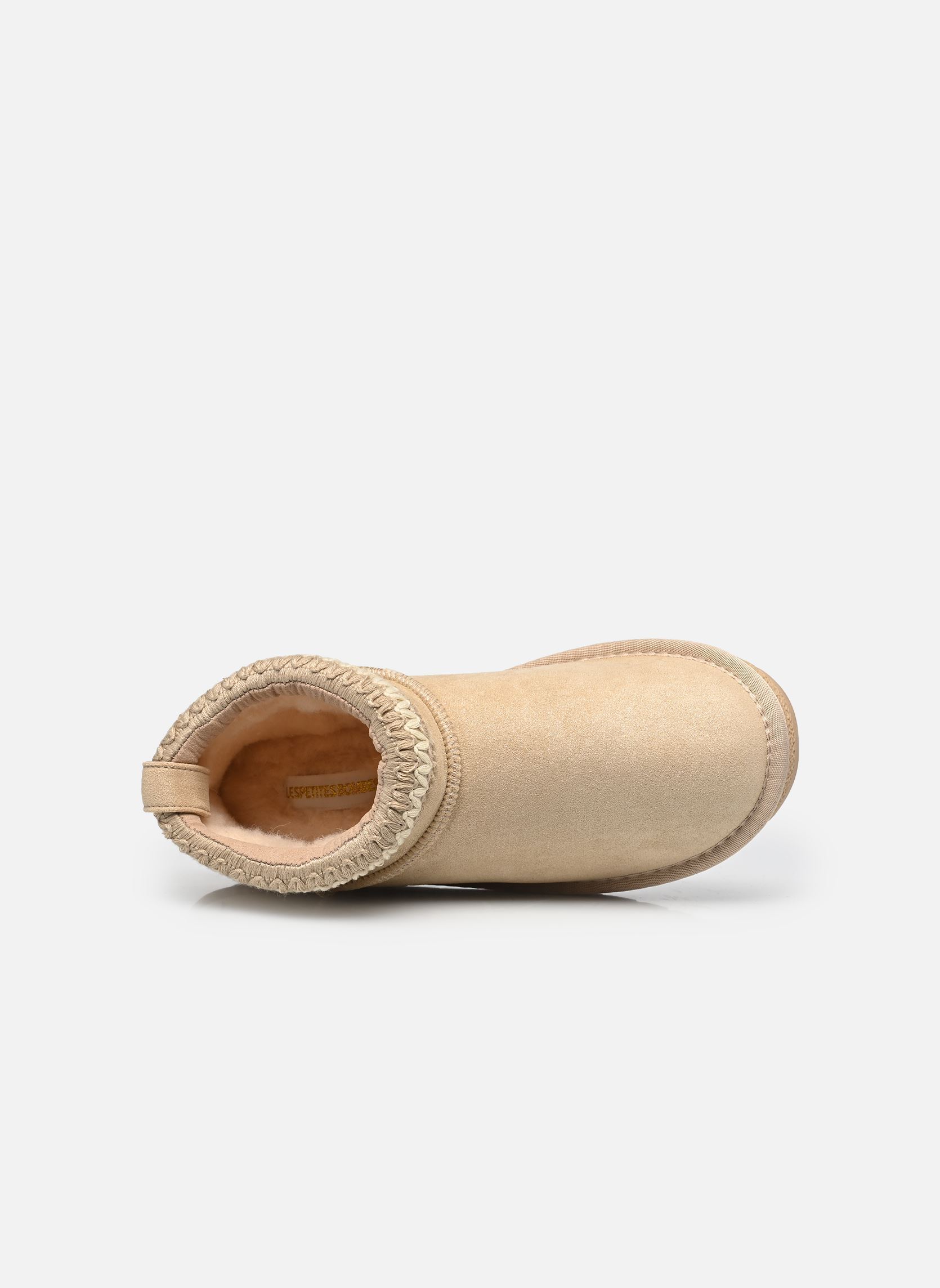 Gevoerde enkellaarsjes MELORA dames beige LPB -LES PETITES BOMBES Gevoerde enkellaarsjes MELORA dames beige Beige glitter