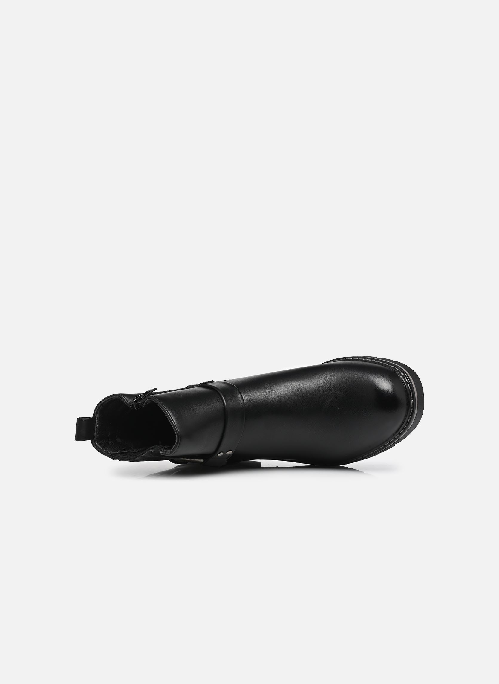 Enkellaarzen en boots MIRTA dames zwart LPB -LES PETITES BOMBES Enkellaarzen en boots MIRTA dames zwart NOIR PU