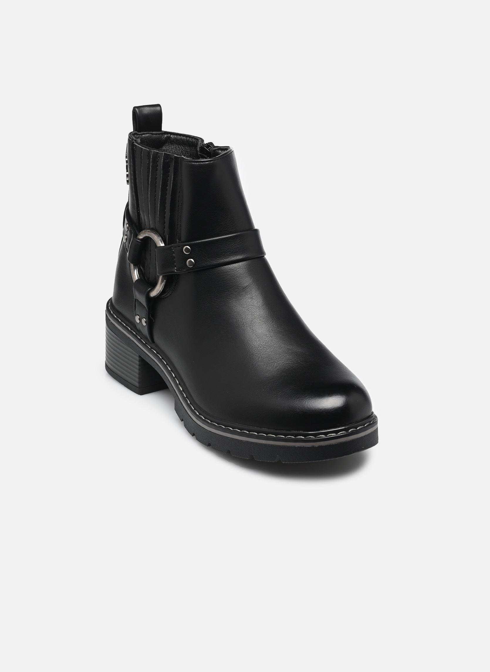 Enkellaarzen en boots MIRTA dames zwart LPB -LES PETITES BOMBES Enkellaarzen en boots MIRTA dames zwart NOIR PU