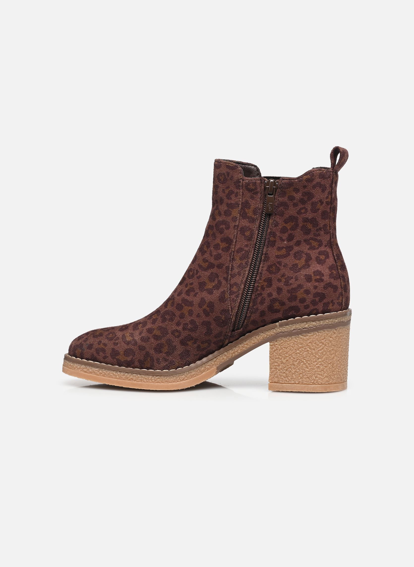 Stiefeletten und Stiefel MAENA damen braun LPB -LES PETITES BOMBES Stiefeletten und Stiefel MAENA damen braun CHOCO LEO SUEDINE