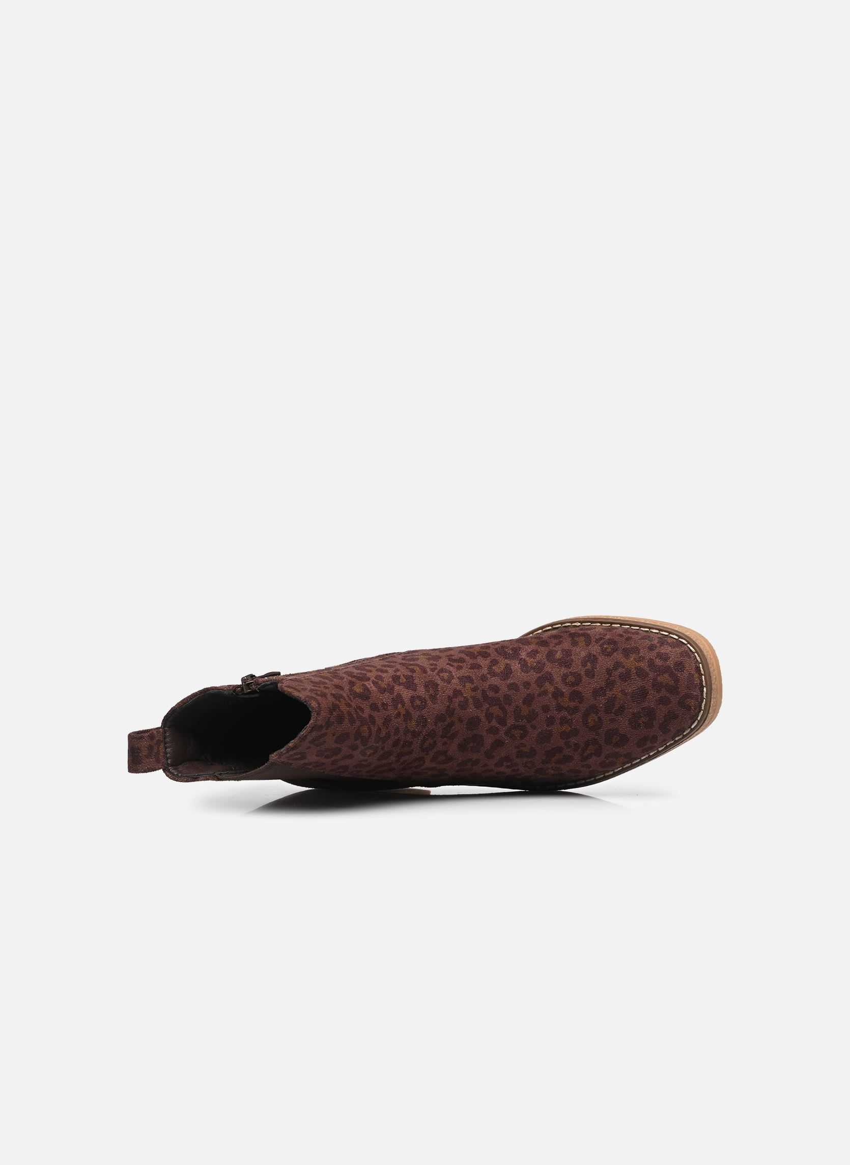 Stiefeletten und Stiefel MAENA damen braun LPB -LES PETITES BOMBES Stiefeletten und Stiefel MAENA damen braun CHOCO LEO SUEDINE