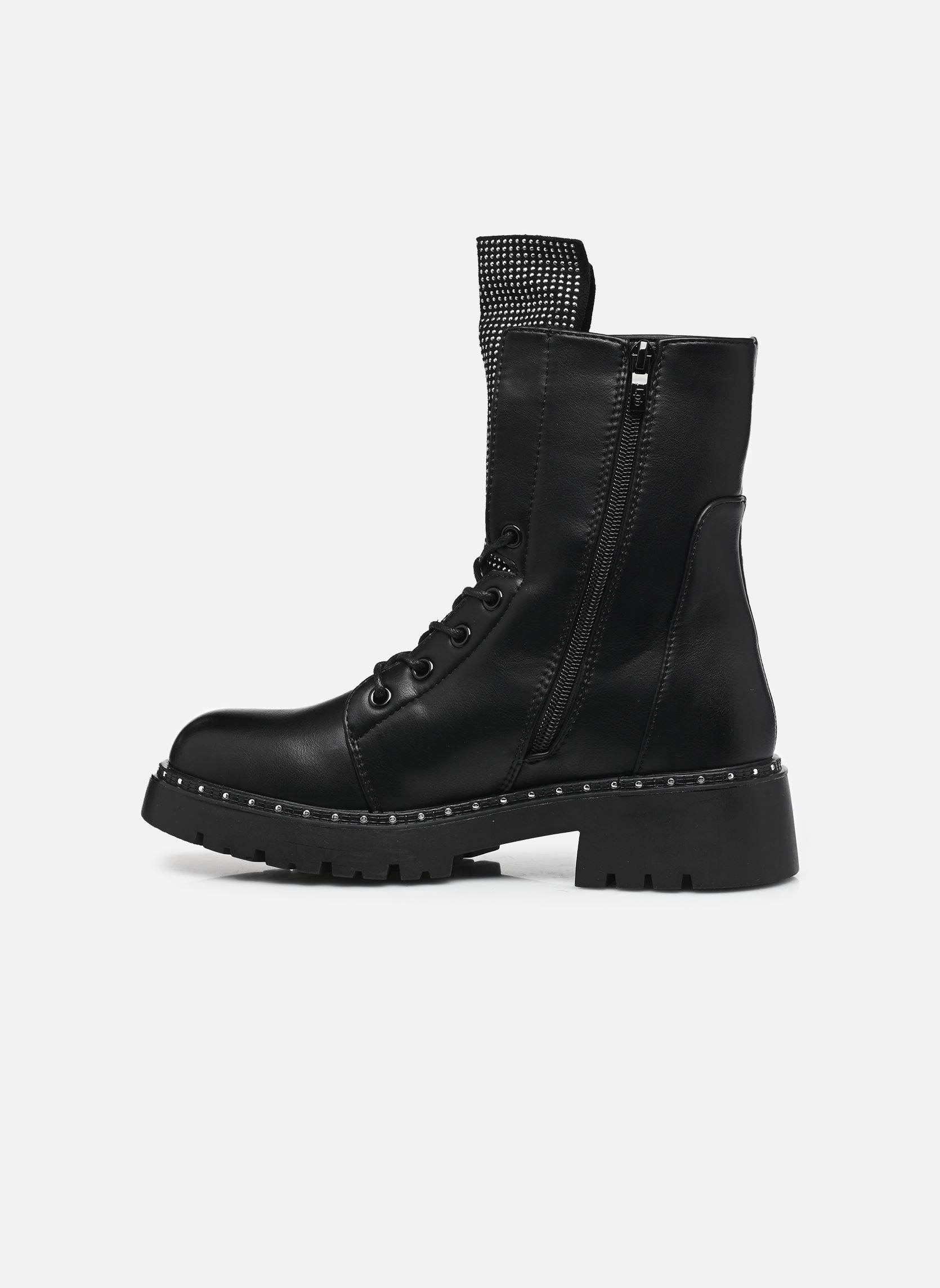 Bottines à lacets MIRANA femme noir LPB -LES PETITES BOMBES Bottines à lacets MIRANA femme noir NOIR PU