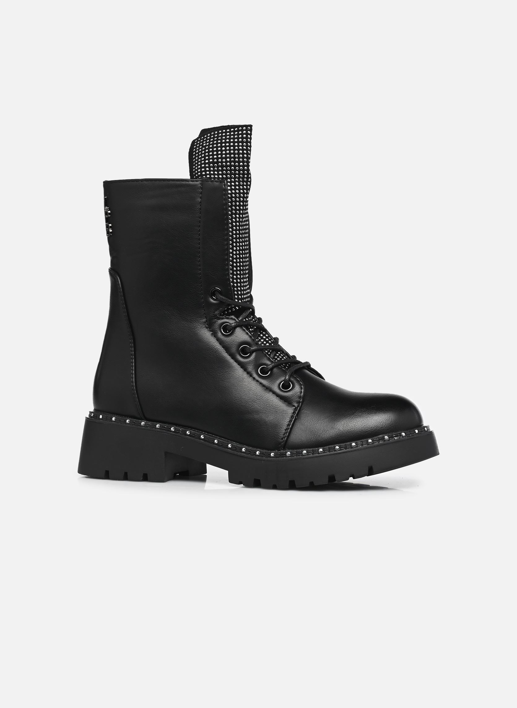 Bottines à lacets MIRANA femme noir LPB -LES PETITES BOMBES Bottines à lacets MIRANA femme noir NOIR PU
