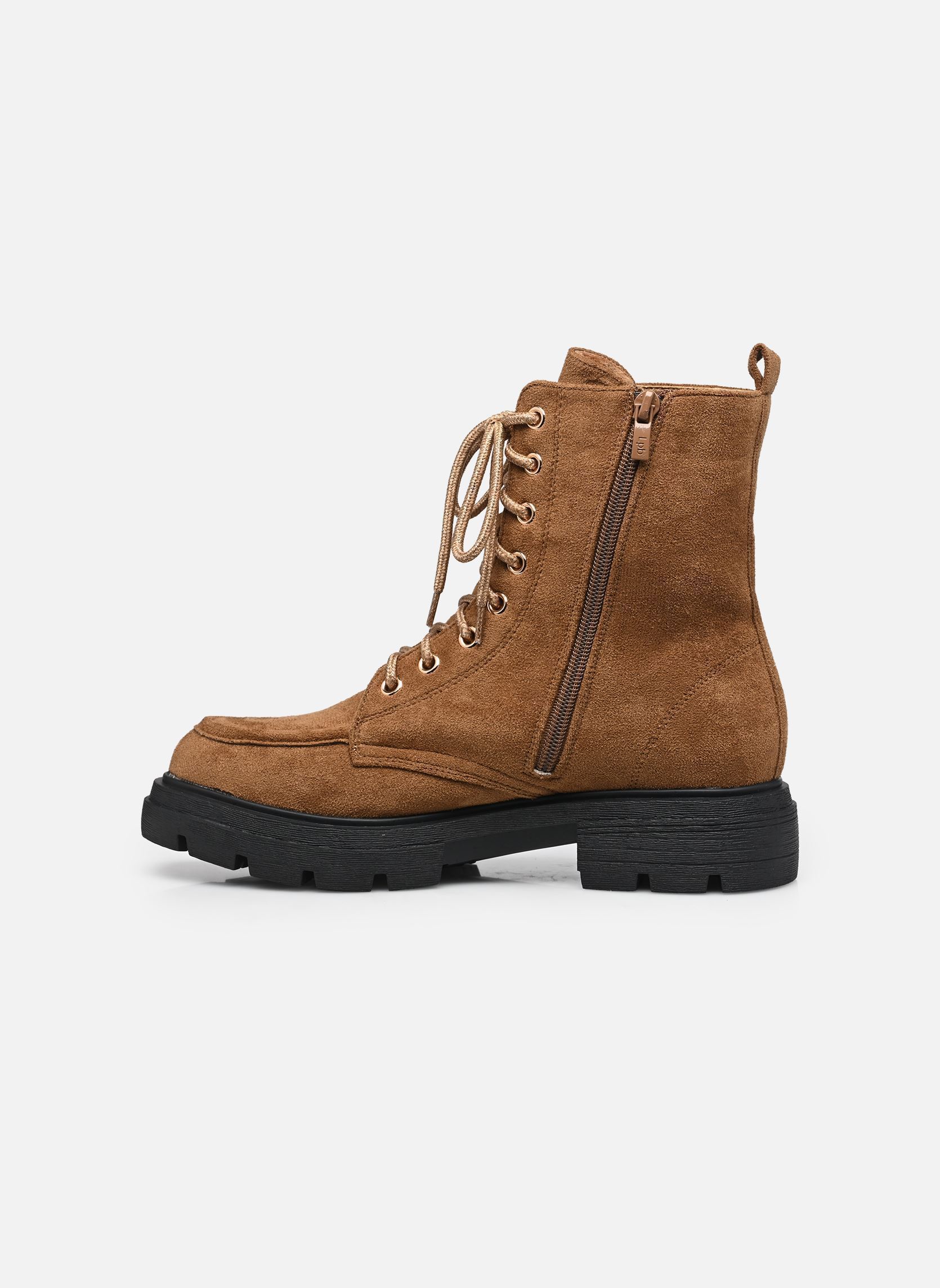 Bottines à lacets MAEWEN femme marron LPB -LES PETITES BOMBES Bottines à lacets MAEWEN femme marron CAMEL SUEDINE