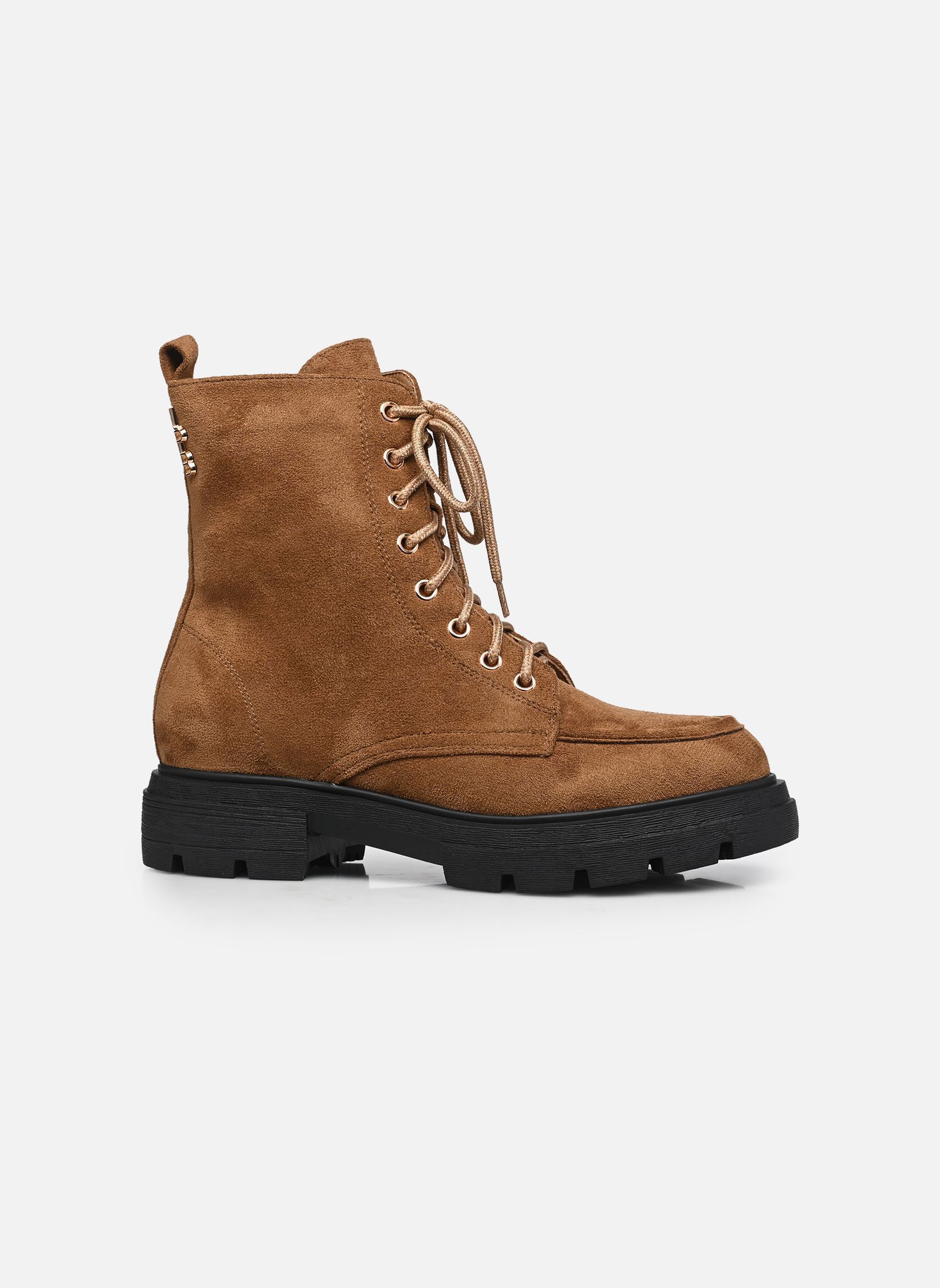 Bottines à lacets MAEWEN femme marron LPB -LES PETITES BOMBES Bottines à lacets MAEWEN femme marron CAMEL SUEDINE