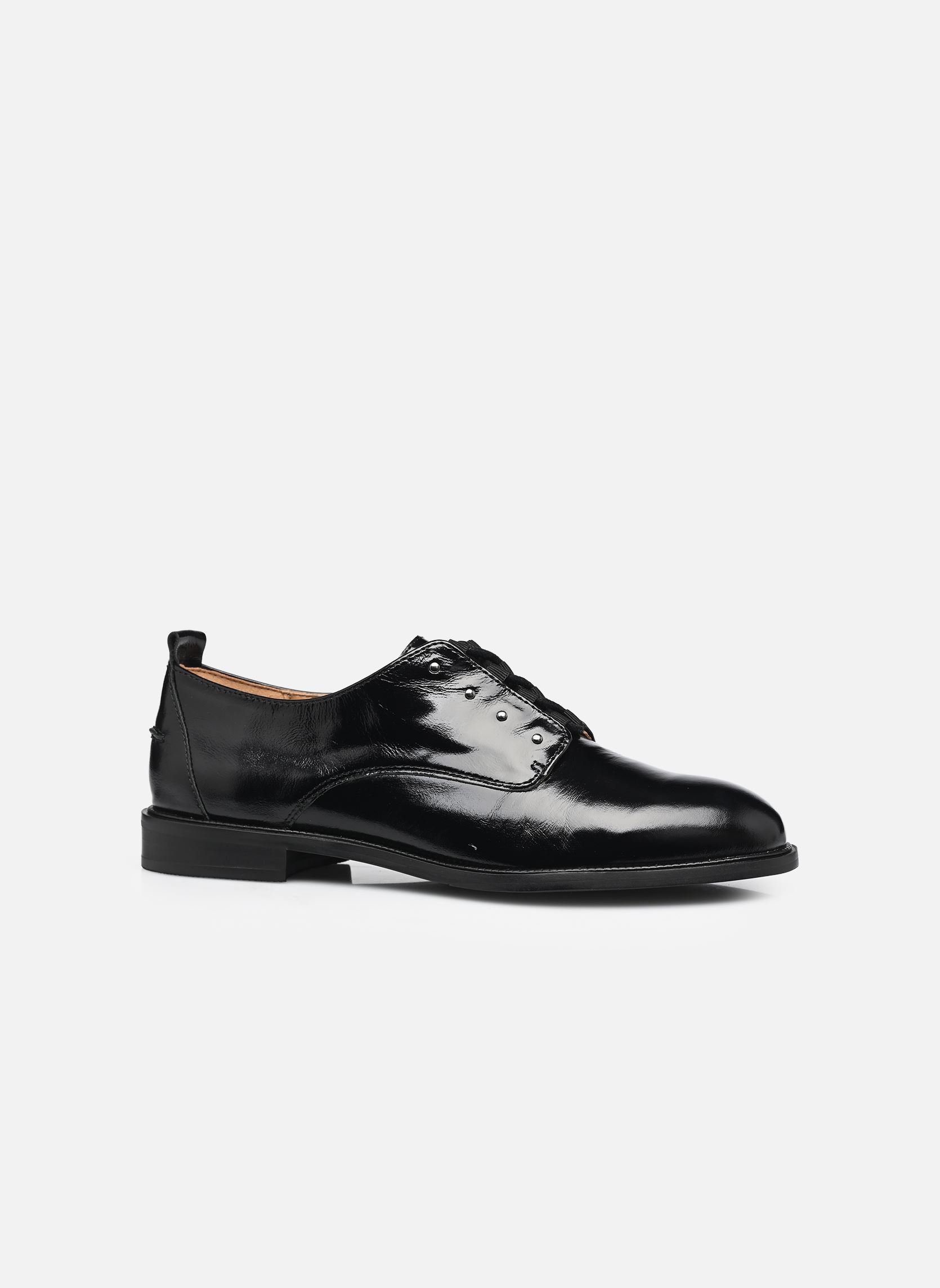 Derbies BRISTOL femme noir Karston Derbies BRISTOL femme noir Lisse Noir