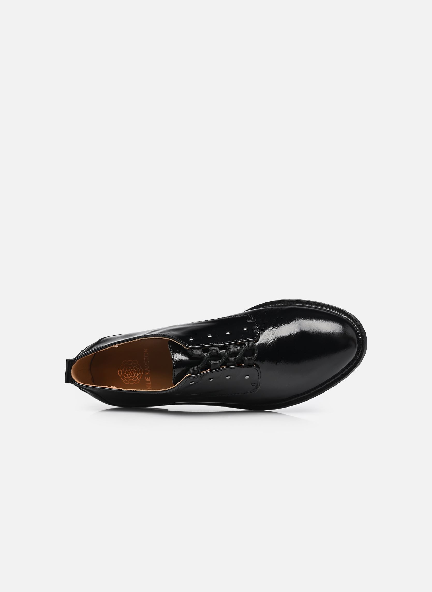 Derbies BRISTOL femme noir Karston Derbies BRISTOL femme noir Lisse Noir