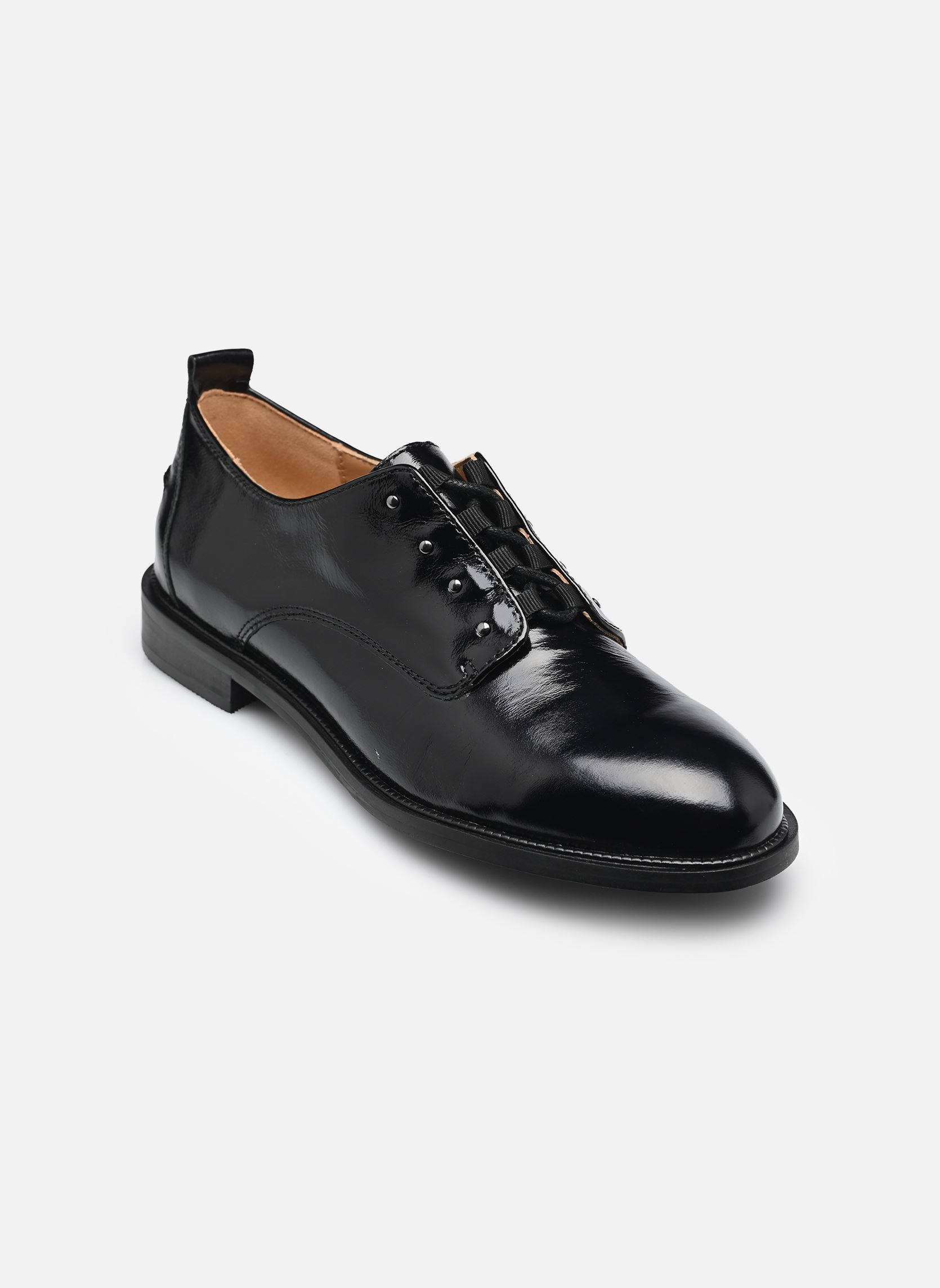 Derbies BRISTOL femme noir Karston Derbies BRISTOL femme noir Lisse Noir