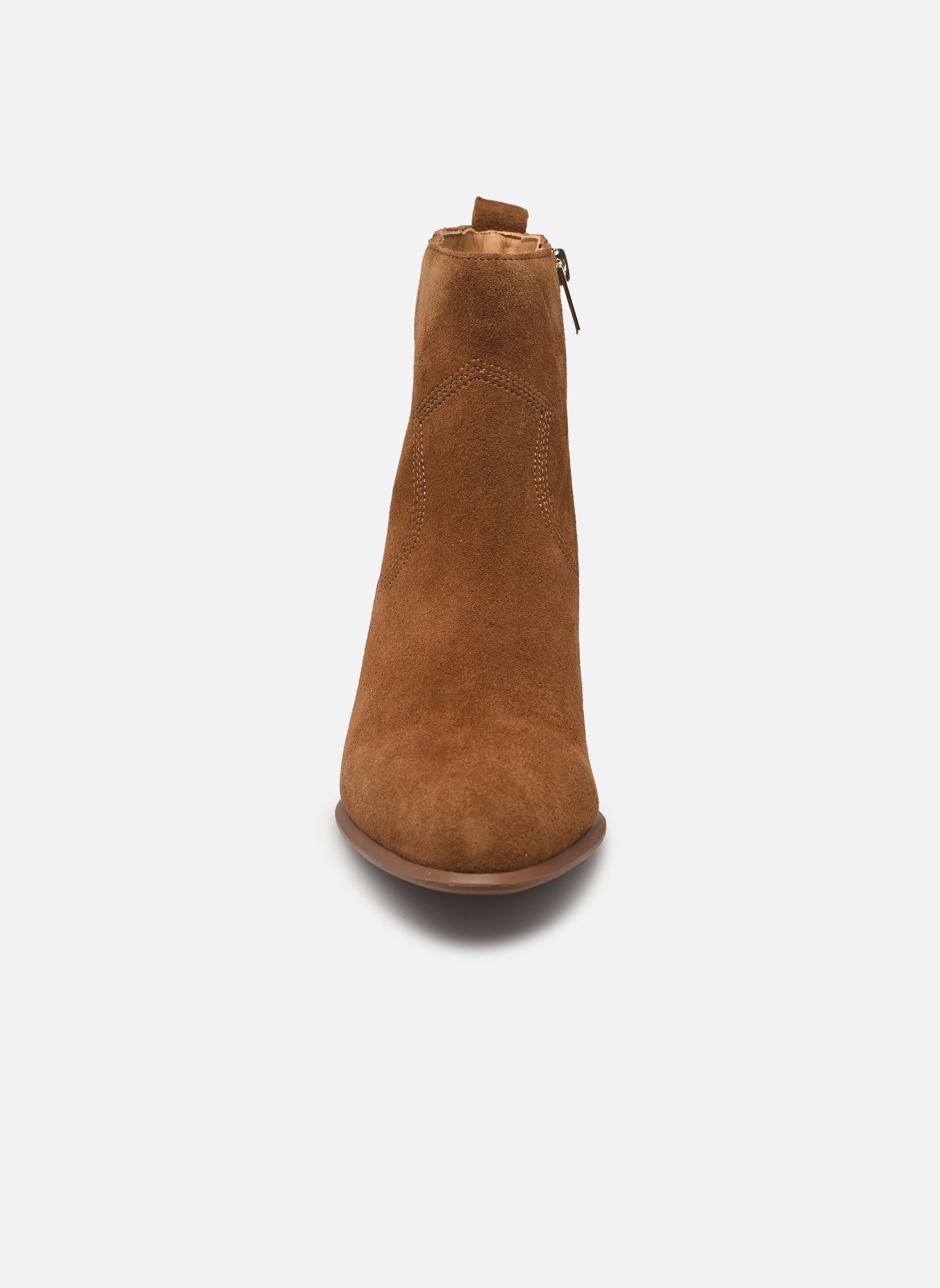 Niedrige Ankle Boots AURELIE damen braun Karston Niedrige Ankle Boots AURELIE damen braun croute camel