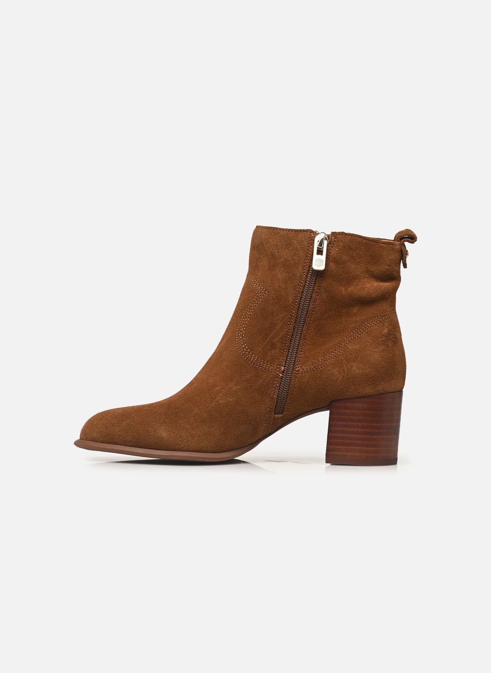 Niedrige Ankle Boots AURELIE damen braun Karston Niedrige Ankle Boots AURELIE damen braun croute camel