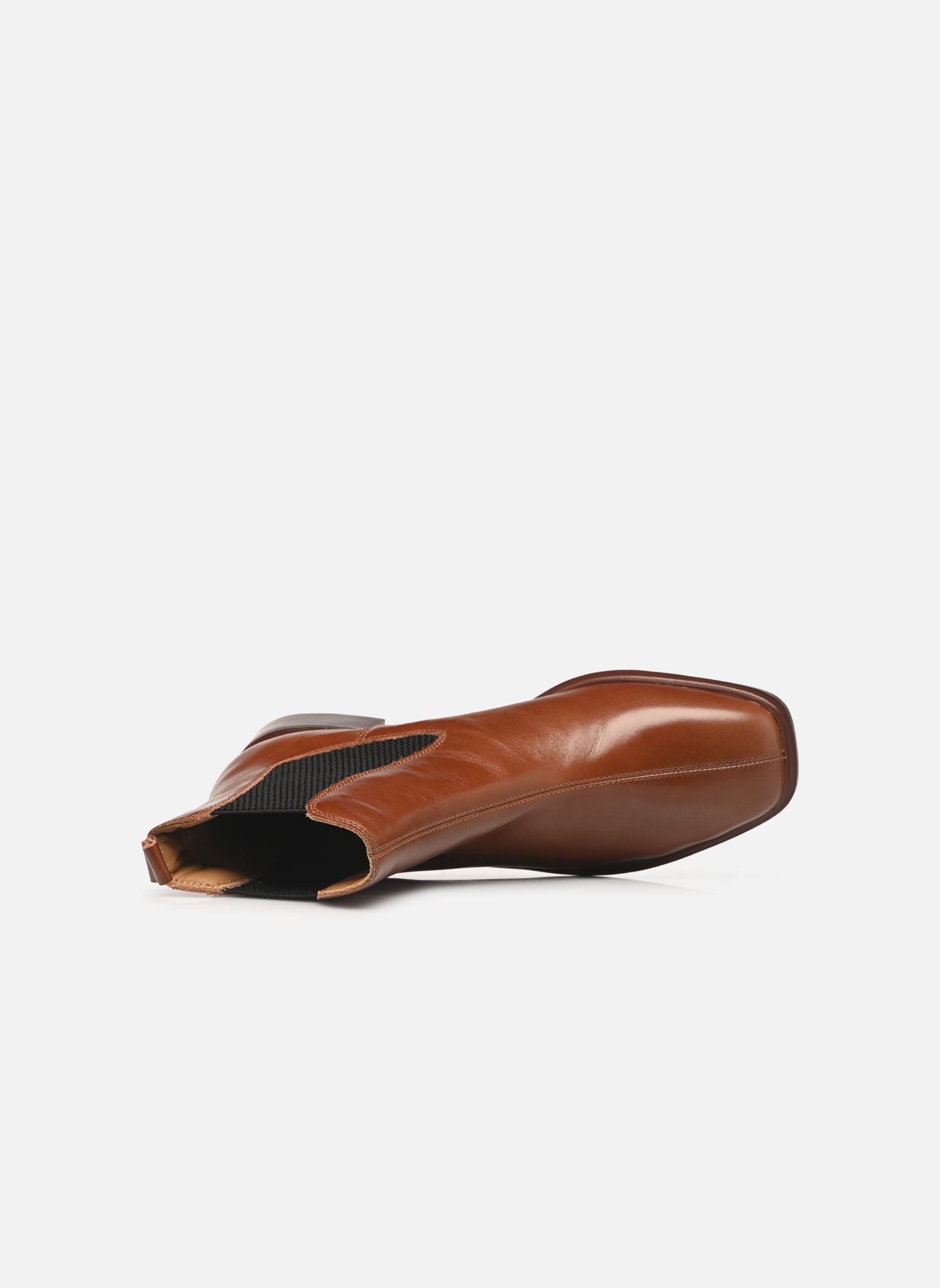 Enkellaarzen en boots HELENA dames bruin Karston Enkellaarzen en boots HELENA dames bruin LISSE COGNAC