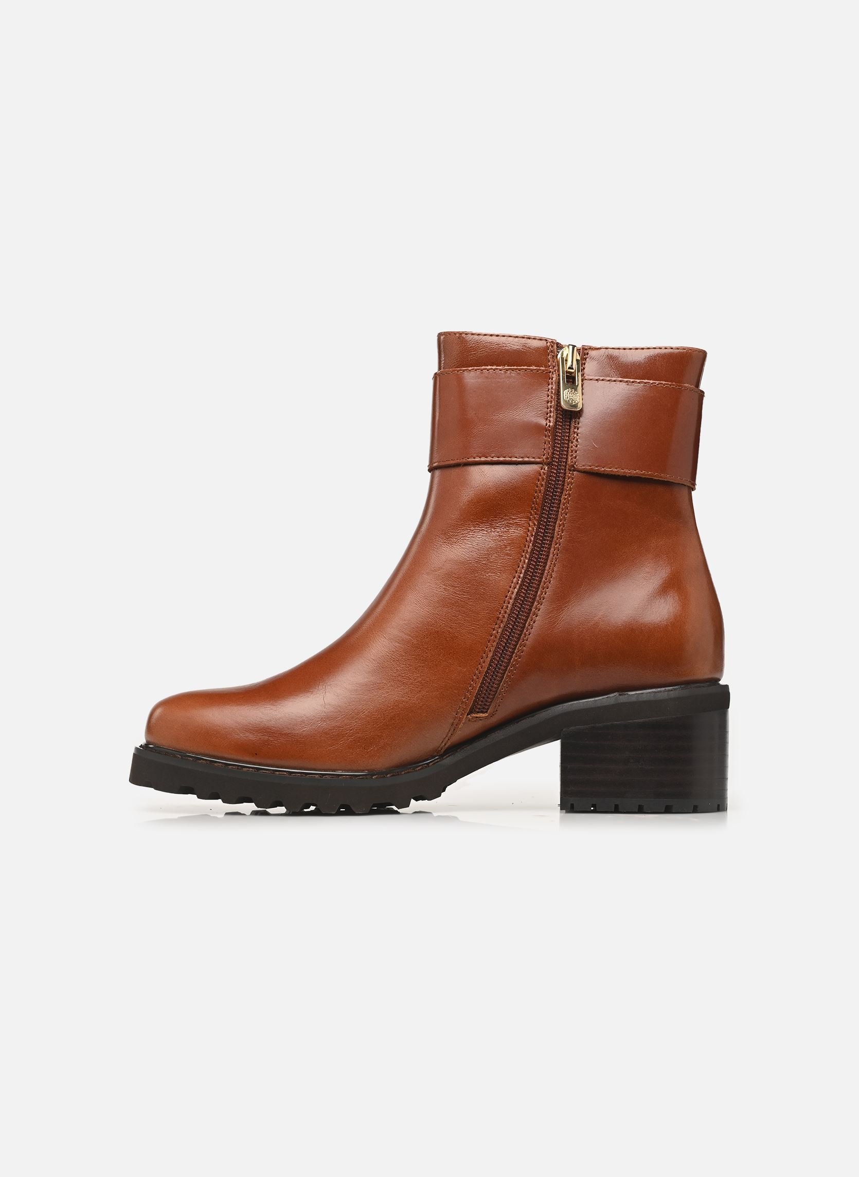 Enkellaarzen en boots QUINN dames bruin Karston Enkellaarzen en boots QUINN dames bruin LISSE COGNAC
