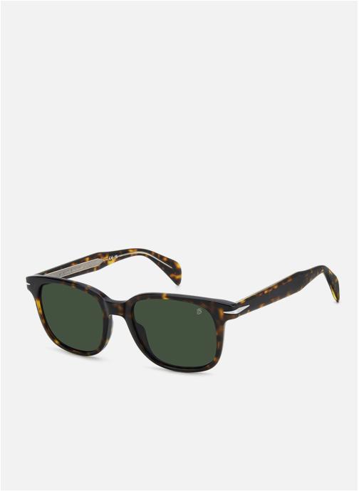 David Beckham Lunettes de soleil Lunettes de Soleil DB 1177/S Havana/Green homme marron