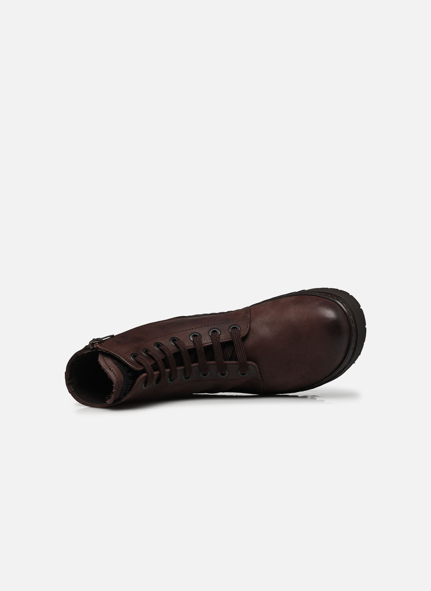 Geschnürte Stiefeletten BRIGHTON 1517 damen braun Art Geschnürte Stiefeletten BRIGHTON 1517 damen braun BROWN