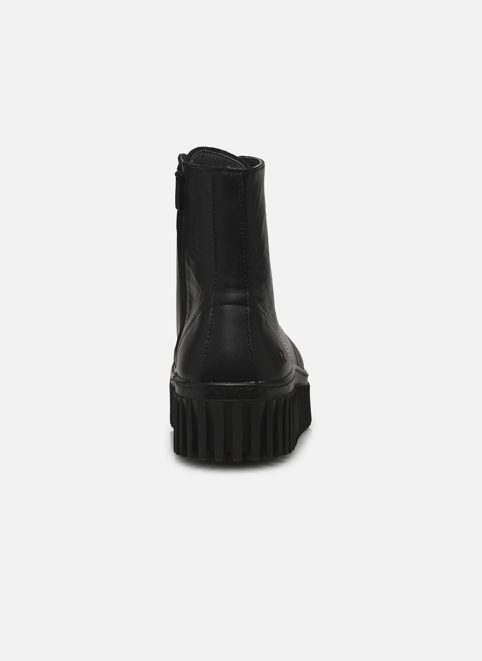 Geschnürte Stiefeletten BRIGHTON 1517 damen schwarz Art Geschnürte Stiefeletten BRIGHTON 1517 damen schwarz BLACK
