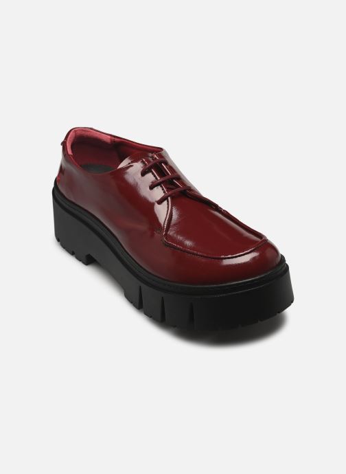 Chaussures à lacets Art LEEDS 1764 Bordeaux vue détail/paire