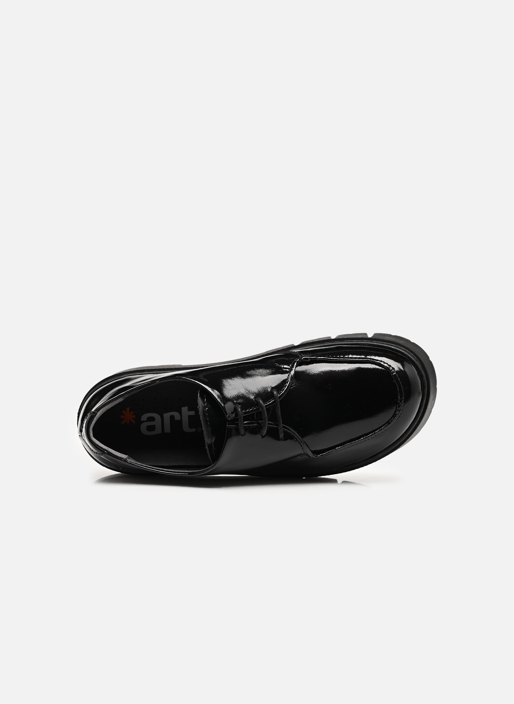 Derbies LEEDS 1764 femme noir Art Derbies LEEDS 1764 femme noir Black