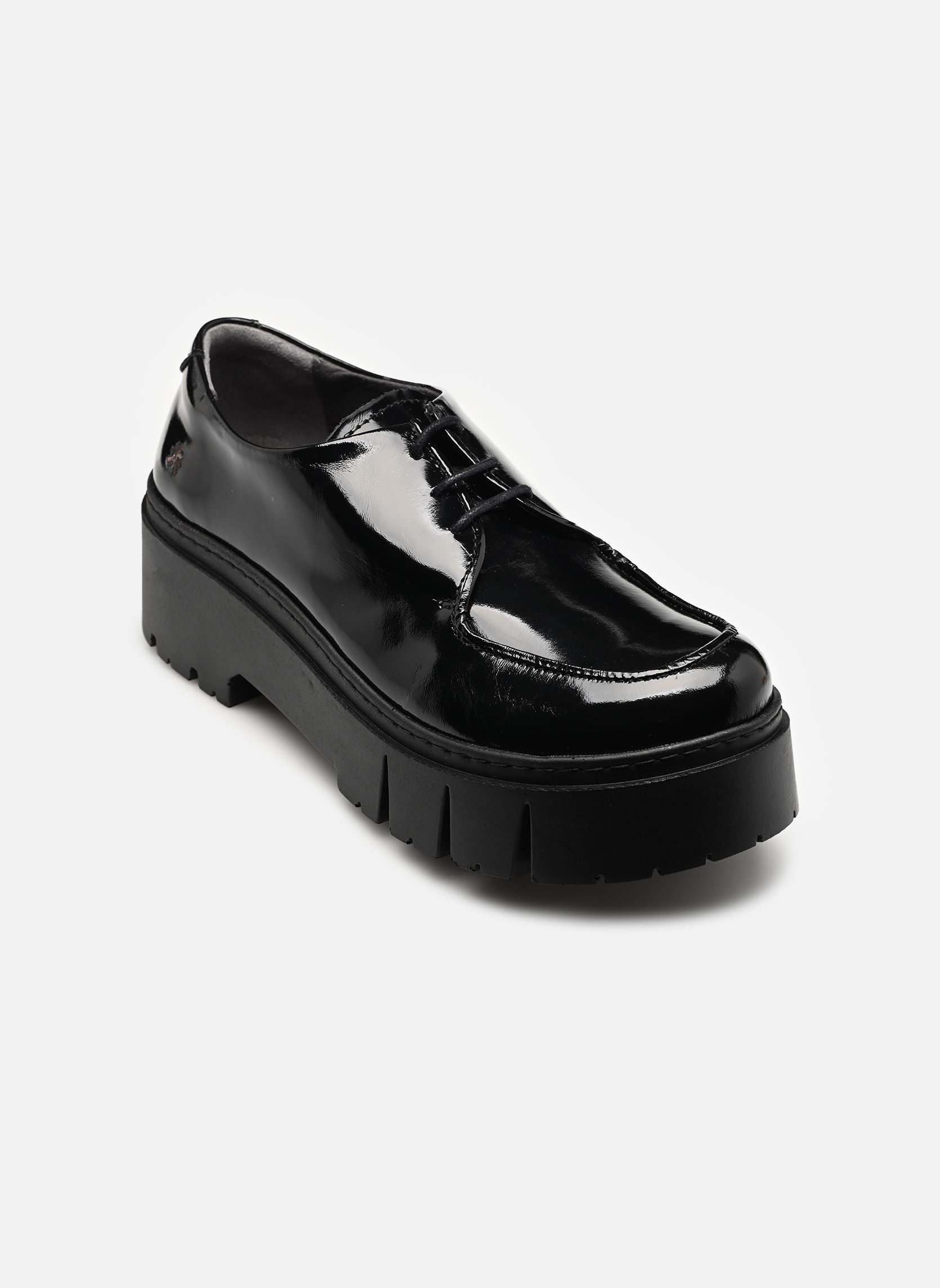 Derbies LEEDS 1764 femme noir Art Derbies LEEDS 1764 femme noir Black