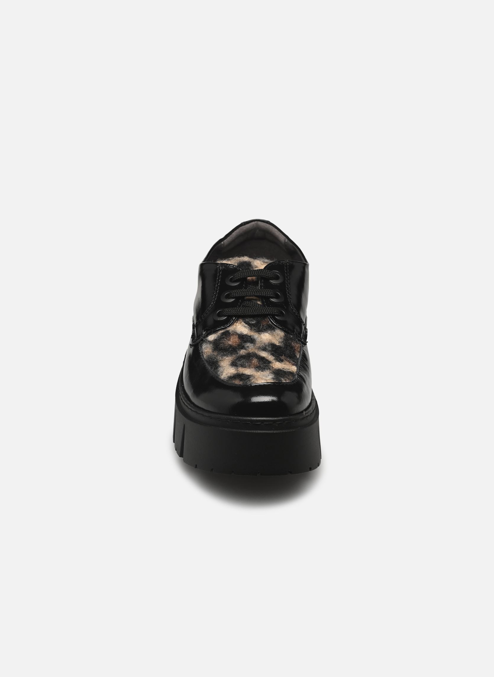 Derbies LEEDS 1765 femme noir Art Derbies LEEDS 1765 femme noir Black/leopard