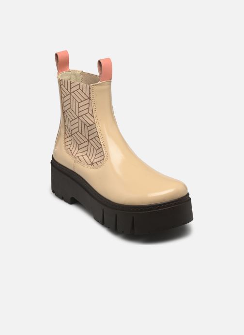 Bottines et boots Art LEEDS 1766 Blanc vue détail/paire