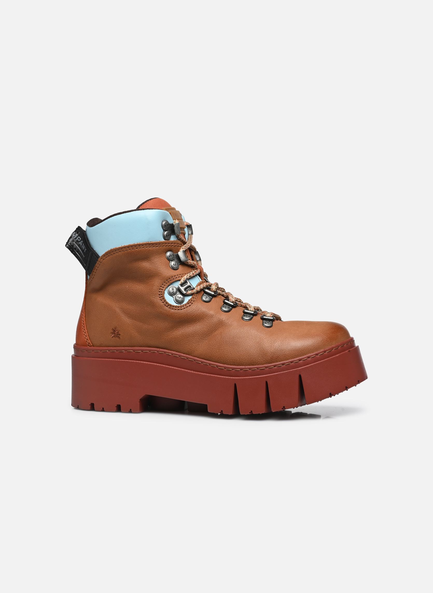 Bottines à lacets LEEDS 1769 femme marron Art Bottines à lacets LEEDS 1769 femme marron MULTI CUERO