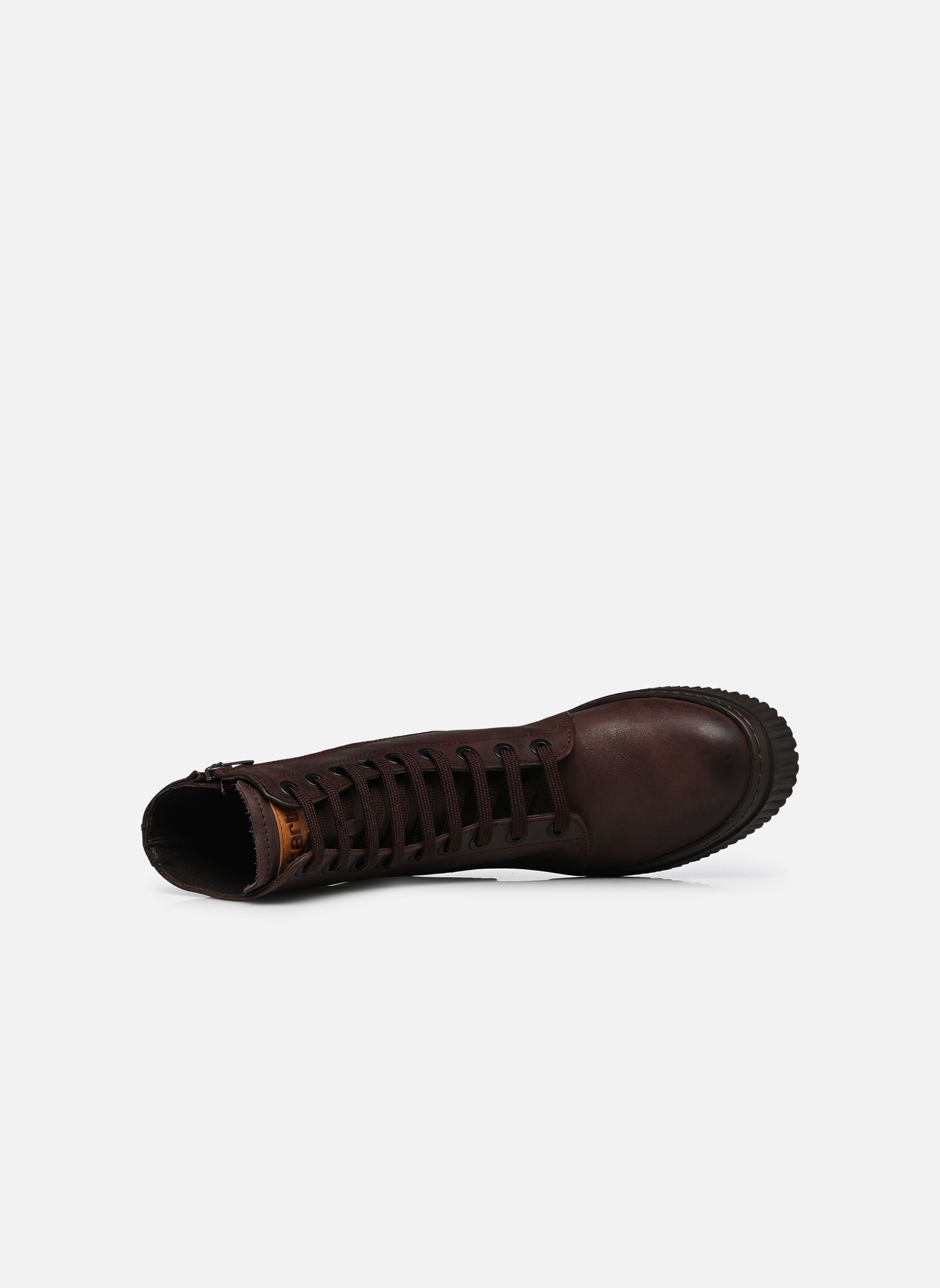 Bottines à lacets YORK 1375 femme marron Art Bottines à lacets YORK 1375 femme marron BROWN