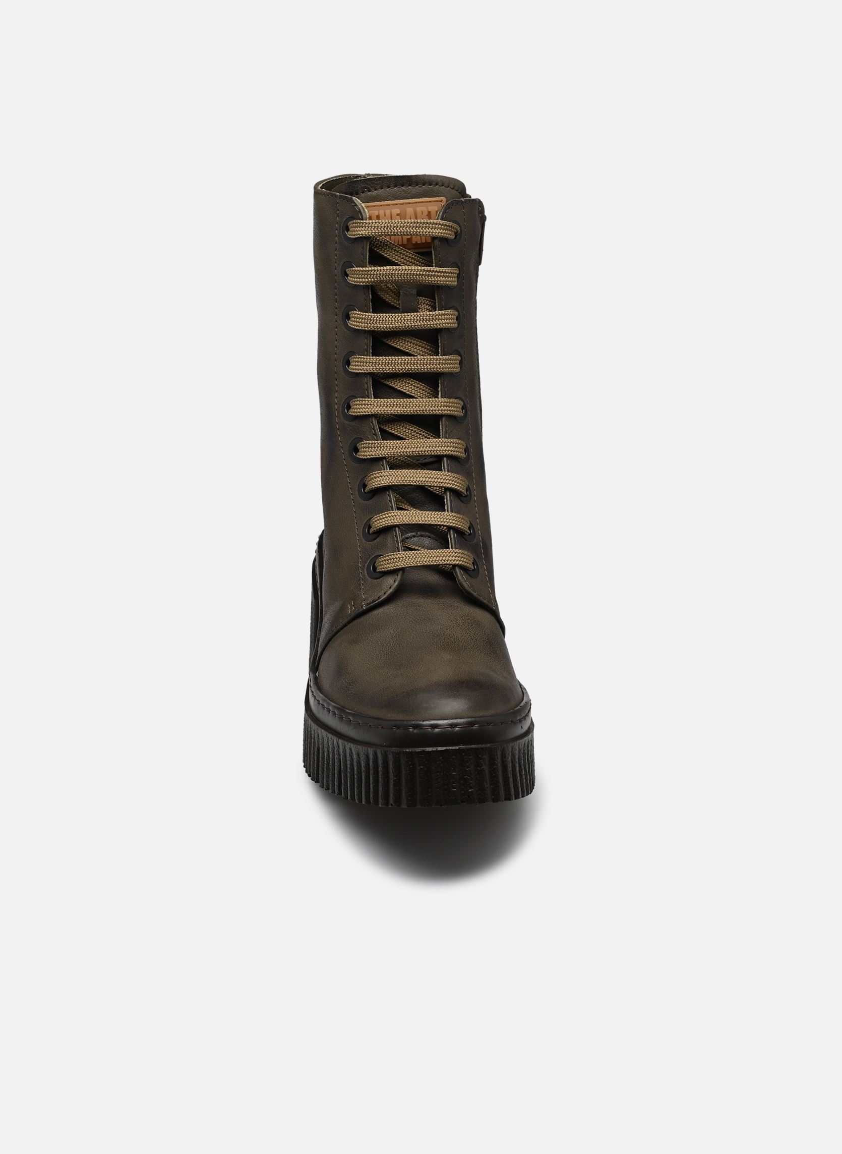 Veterlaarsjes YORK 1375 dames groen Art Veterlaarsjes YORK 1375 dames groen KAKI