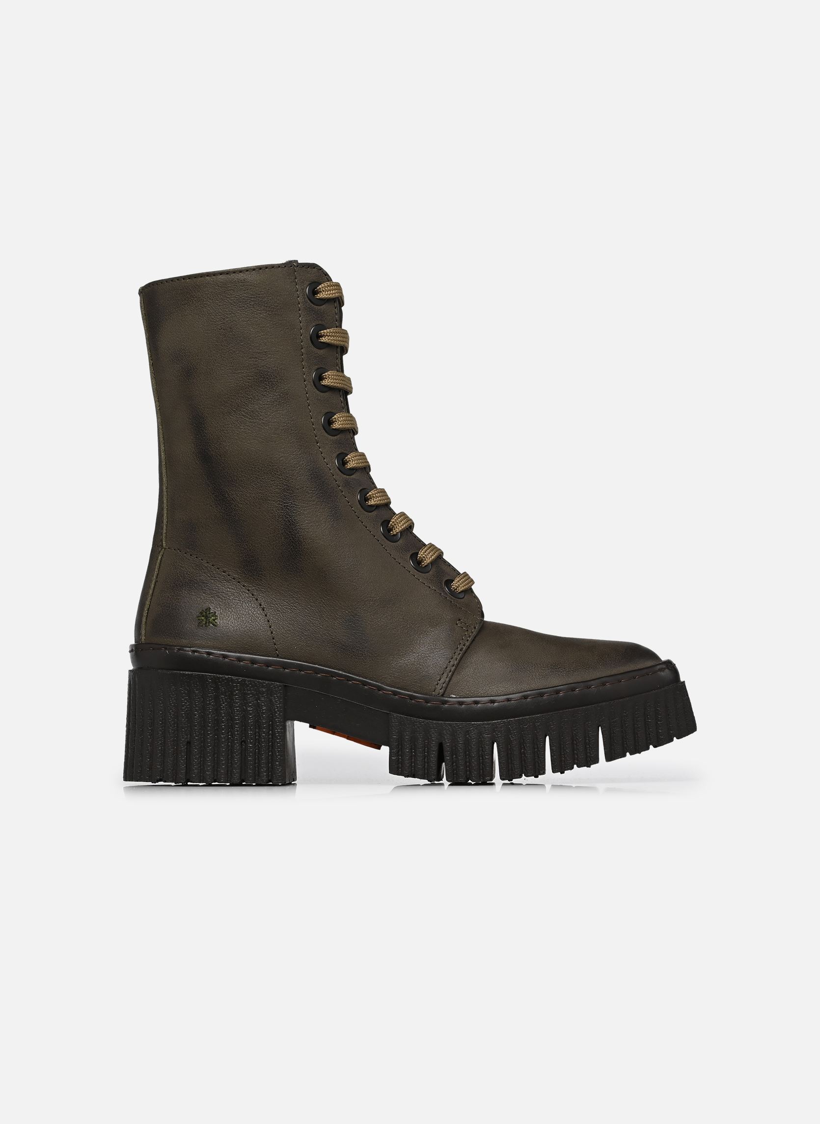 Veterlaarsjes YORK 1375 dames groen Art Veterlaarsjes YORK 1375 dames groen KAKI