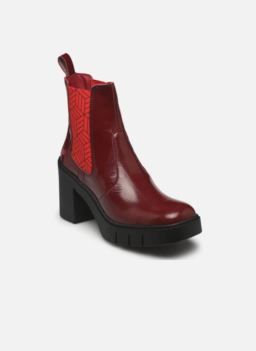 Bottines et boots Art BERNA 1983 Bordeaux vue détail/paire