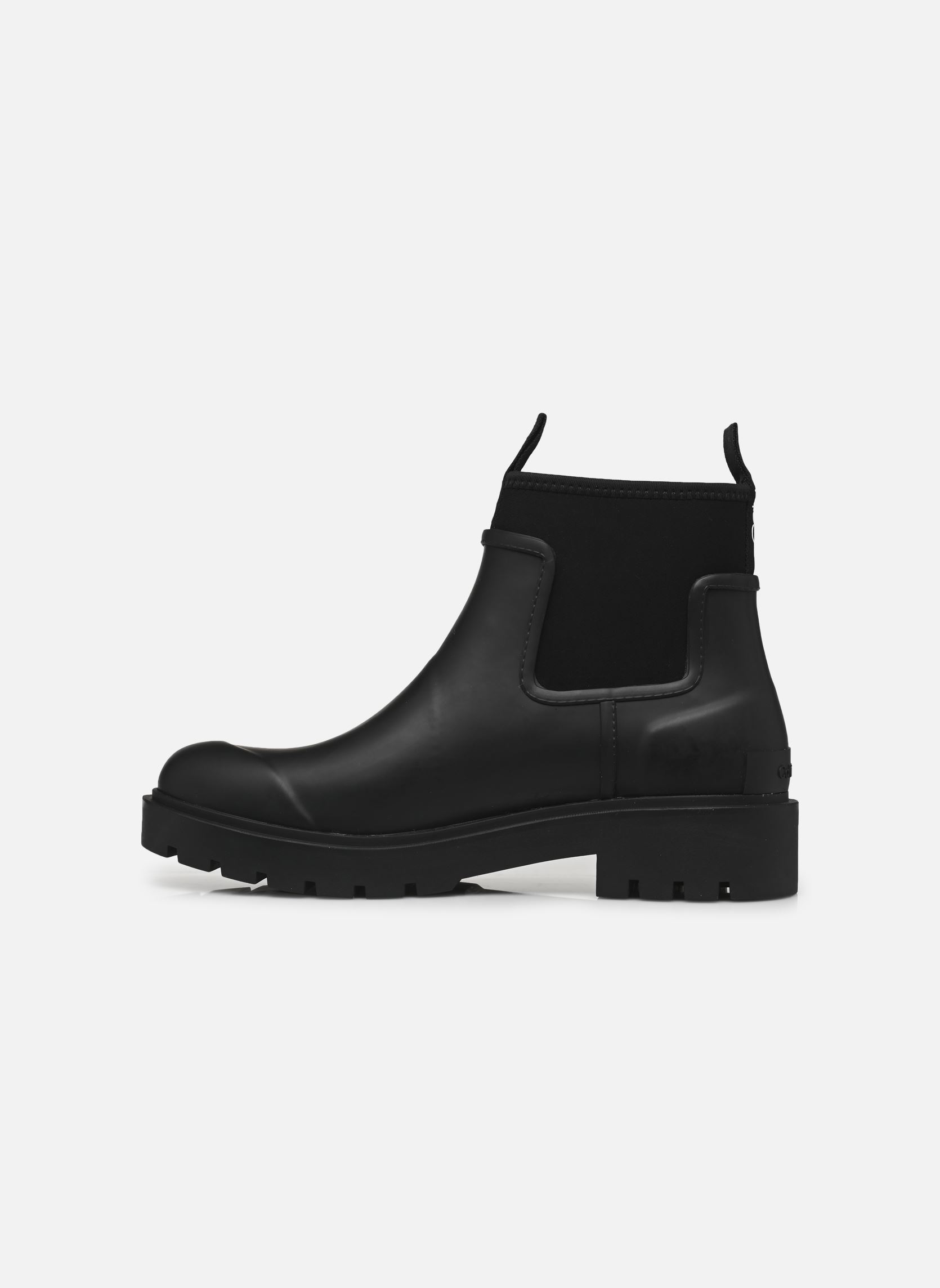 Enkellaarzen en boots COMBAT RAIN BOOT heren zwart Calvin Klein Enkellaarzen en boots COMBAT RAIN BOOT heren zwart BLACK