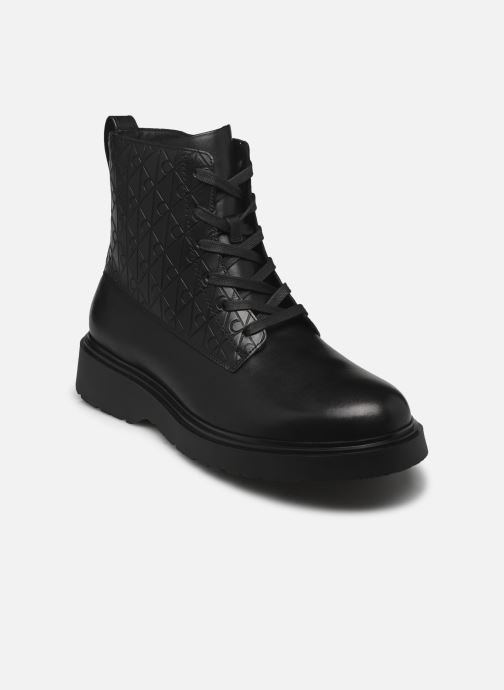 Calvin Klein Bottines à lacets COMBAT ESS LACE UP Z homme noir