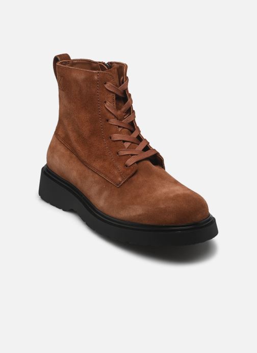 Calvin Klein Bottines à lacets COMBAT ESS LACE UP Z homme marron